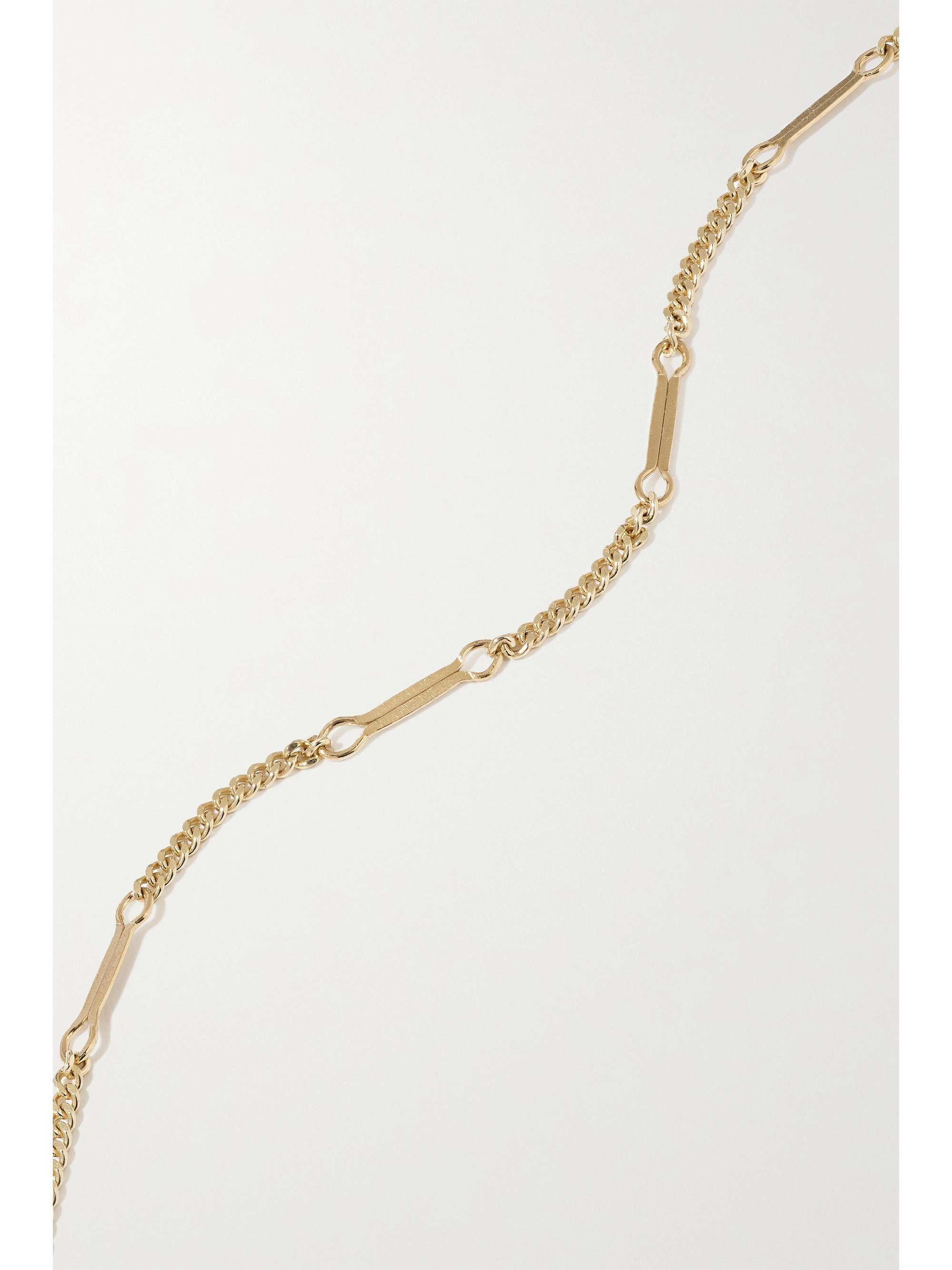 PASCALE MONVOISIN Petra N°4 + Malo 9-karat gold ruby necklace