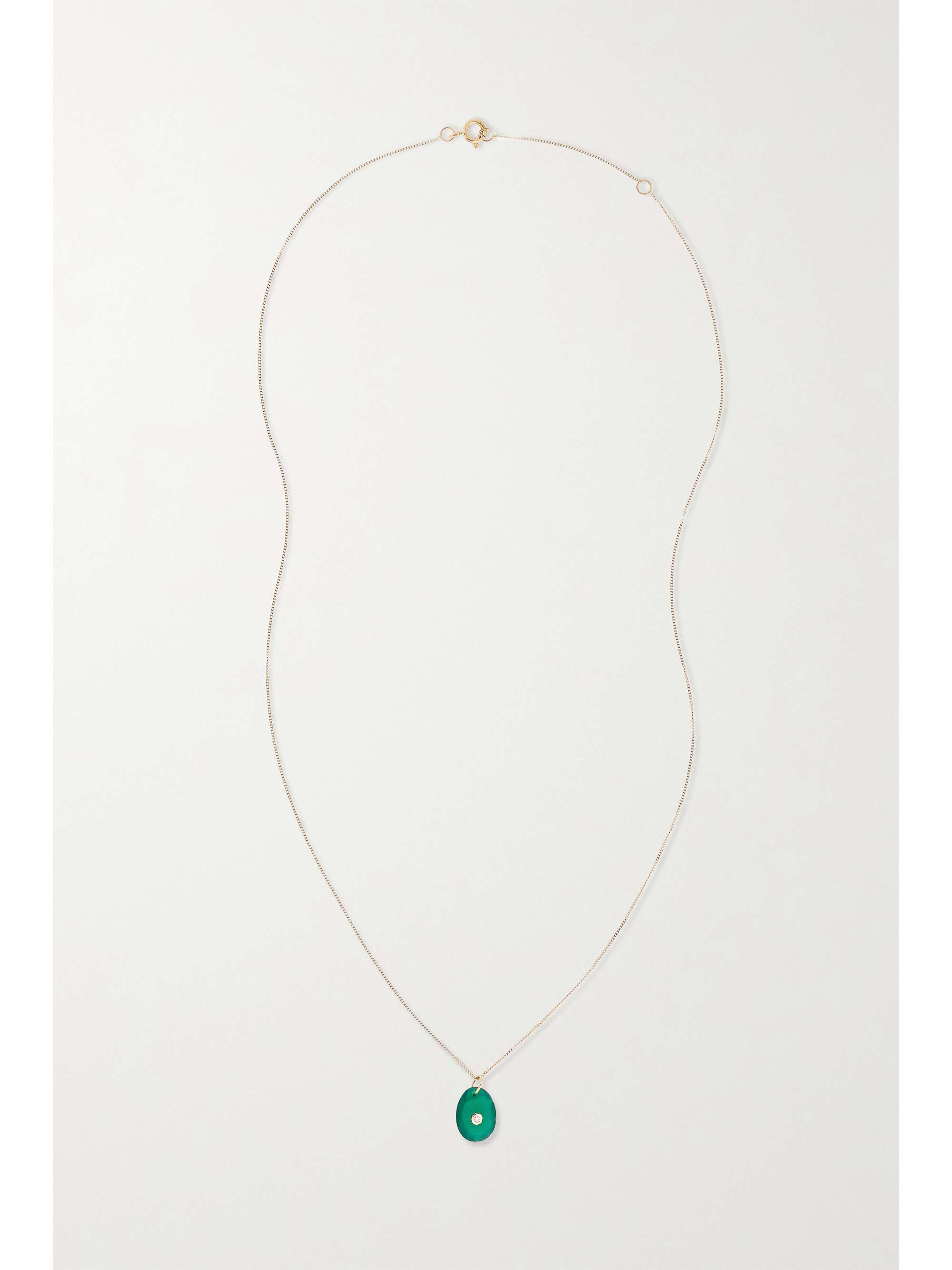 PASCALE MONVOISIN Orso N°1 Collier 9-karat gold and 14-karat rose gold, ruby and diamond necklace