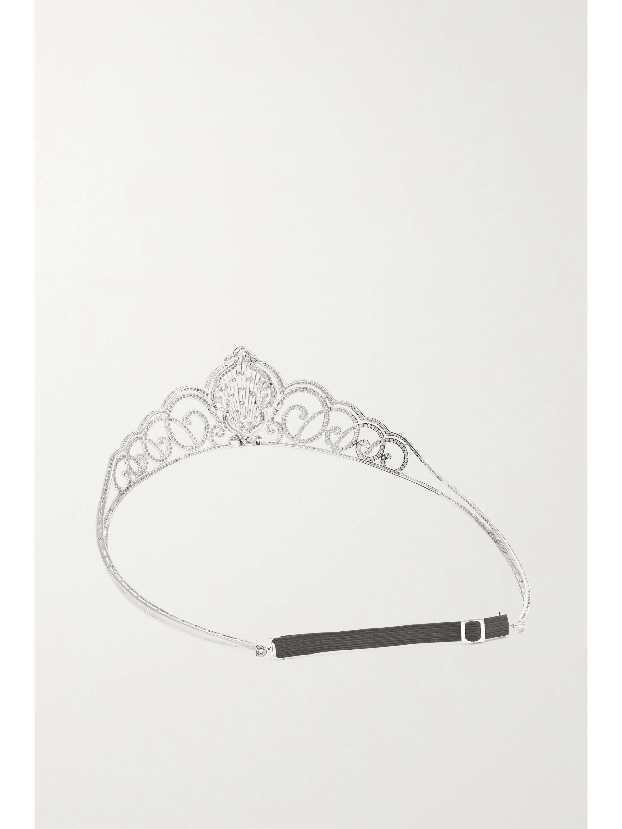 GARRARD Beatrice 18-karat white gold diamond tiara