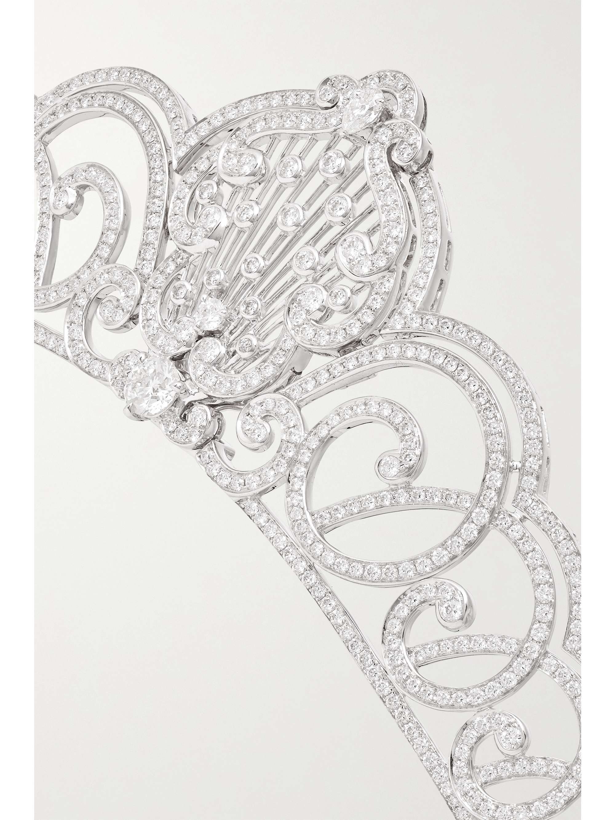 GARRARD Beatrice 18-karat white gold diamond tiara