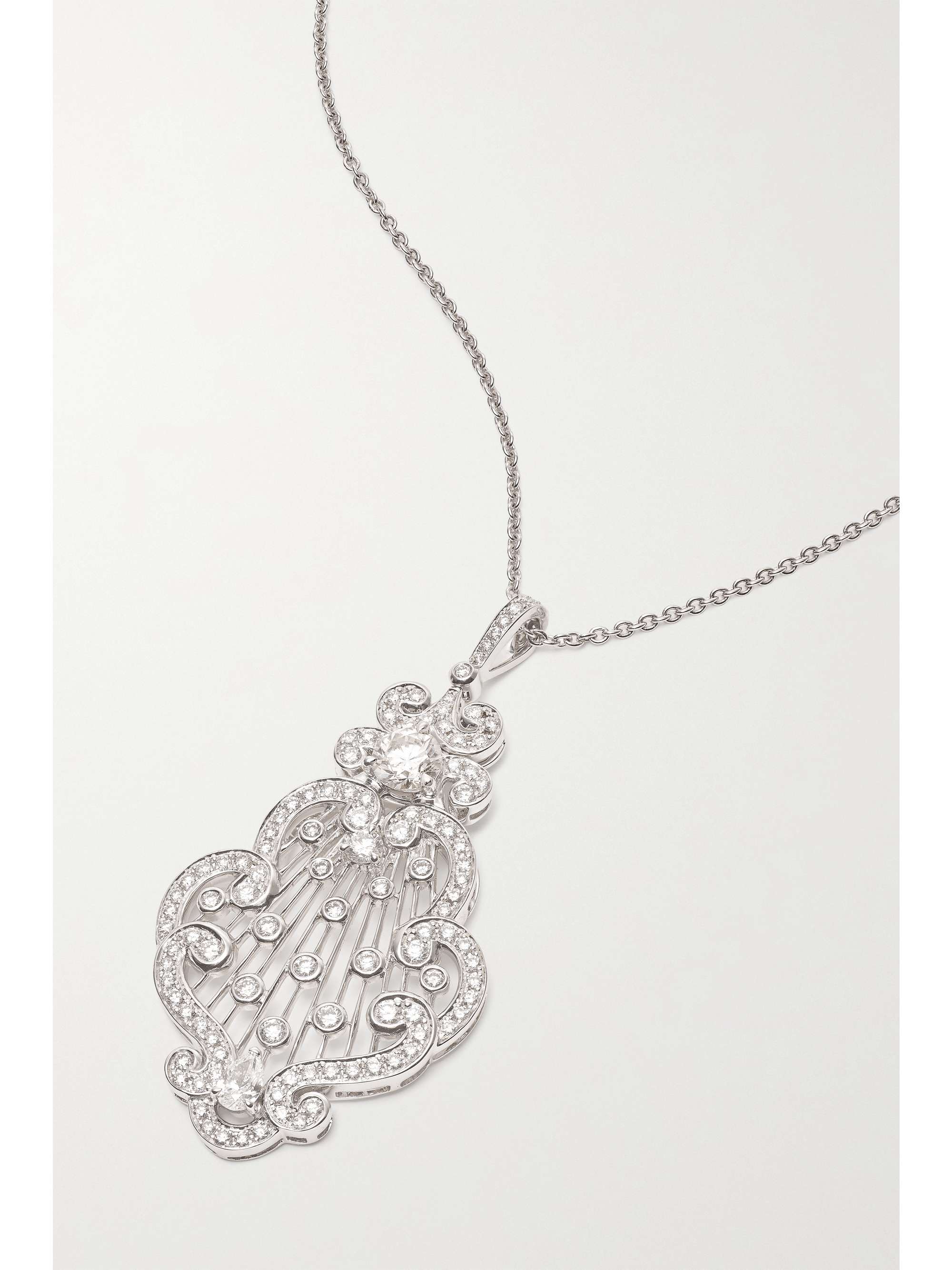 GARRARD Beatrice 18-karat white gold diamond tiara