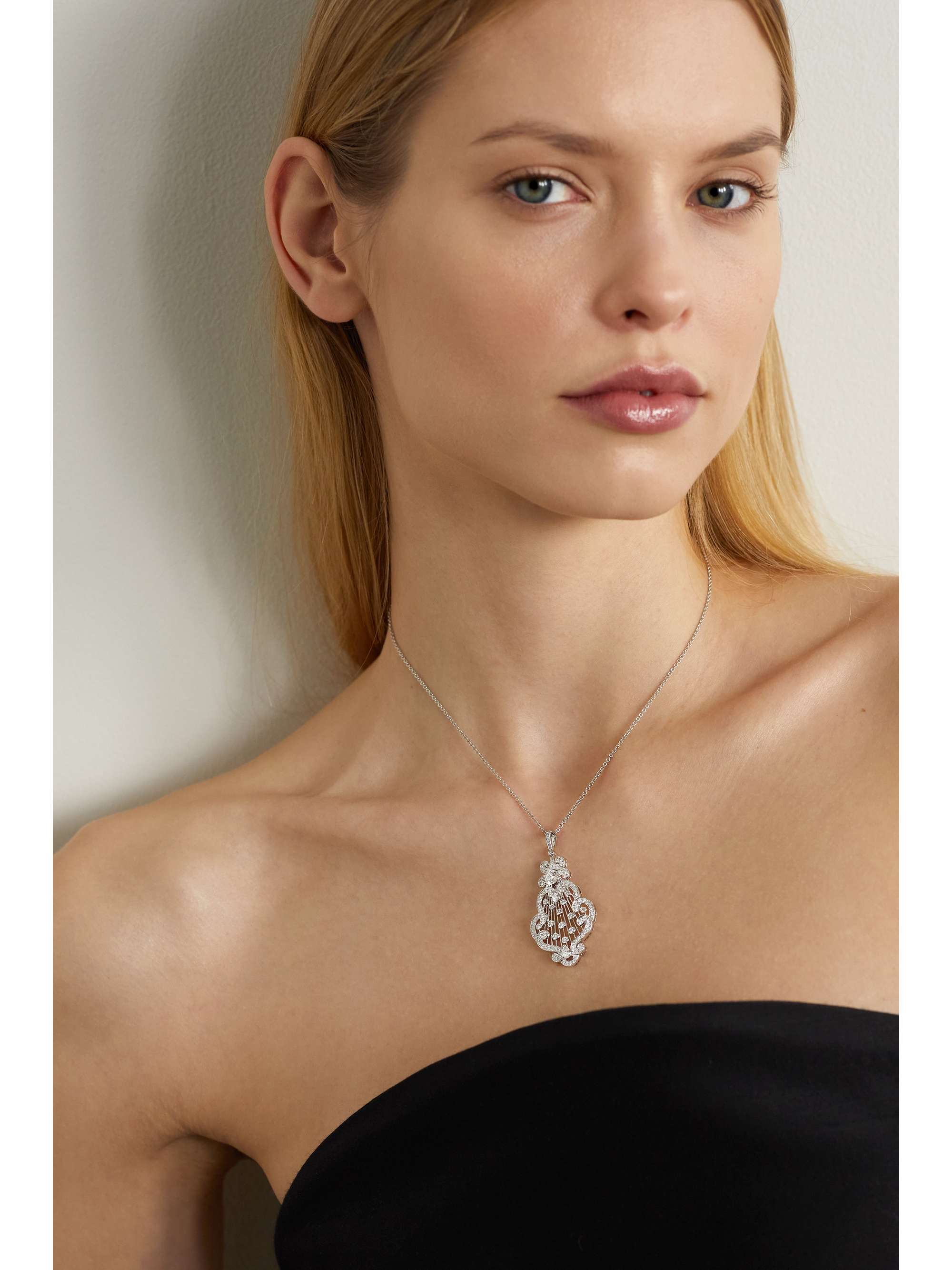 GARRARD Beatrice 18-karat white gold diamond tiara