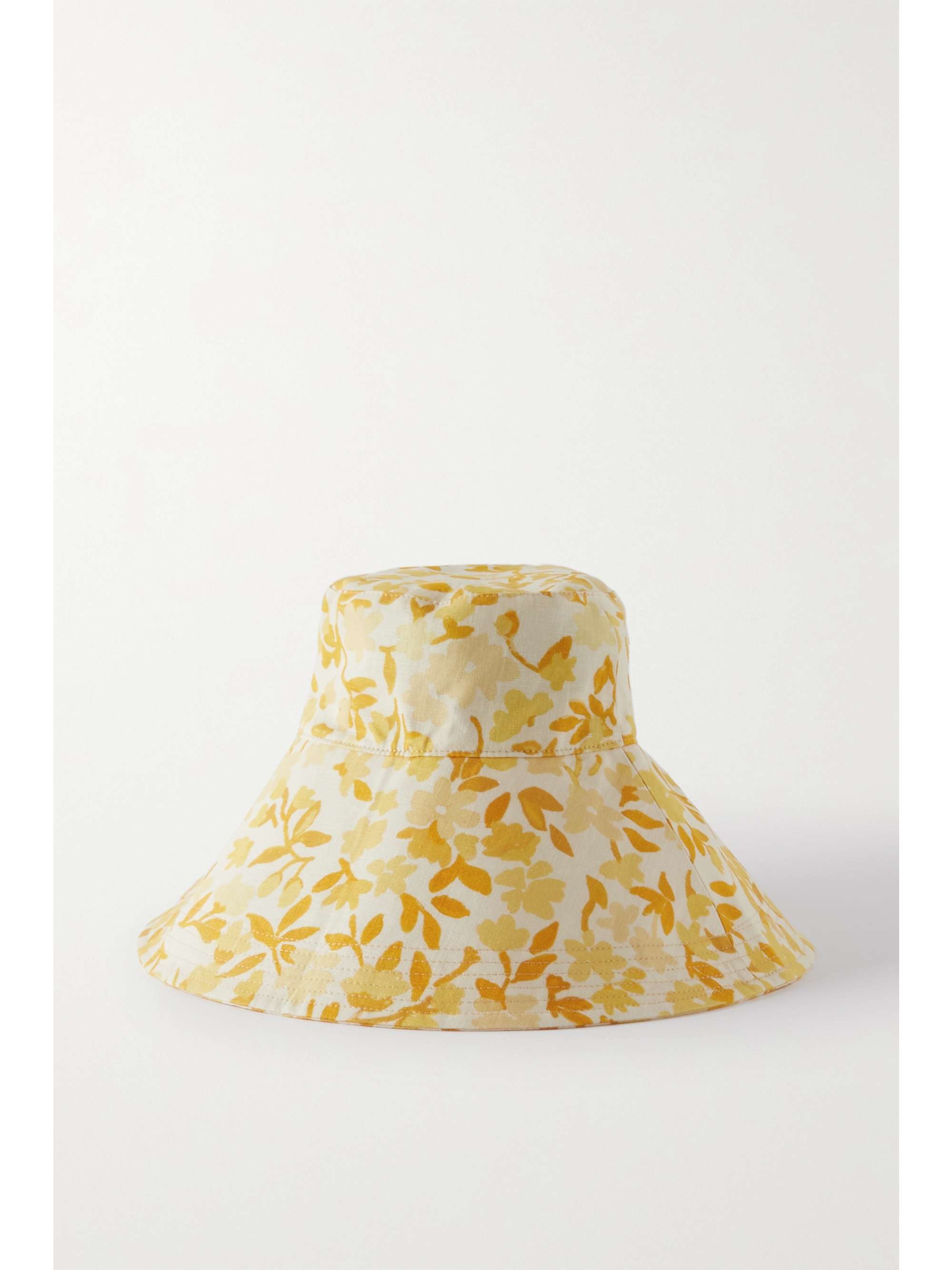 net-a-porter.com | Daffodil Aftersun floral-print linen-canvas sunhat