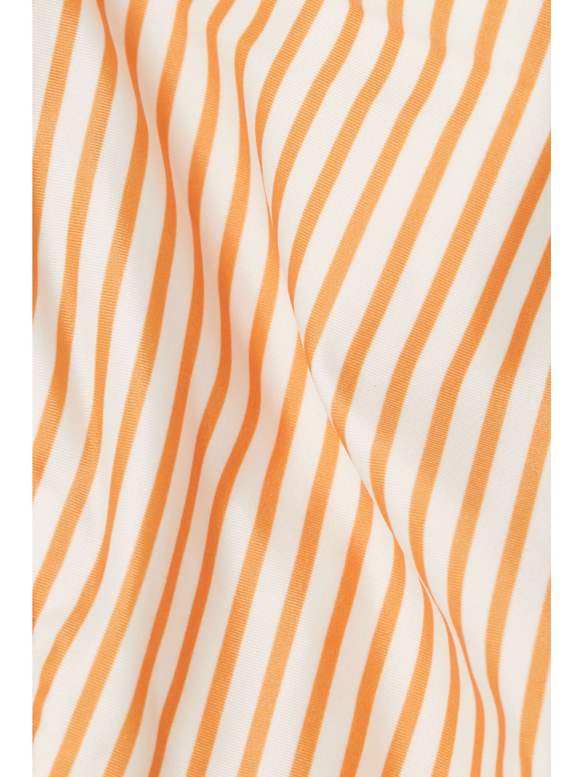 PEONY + NET SUSTAIN Bikini-Höschen aus gestreiftem Stretch-ECONYL®