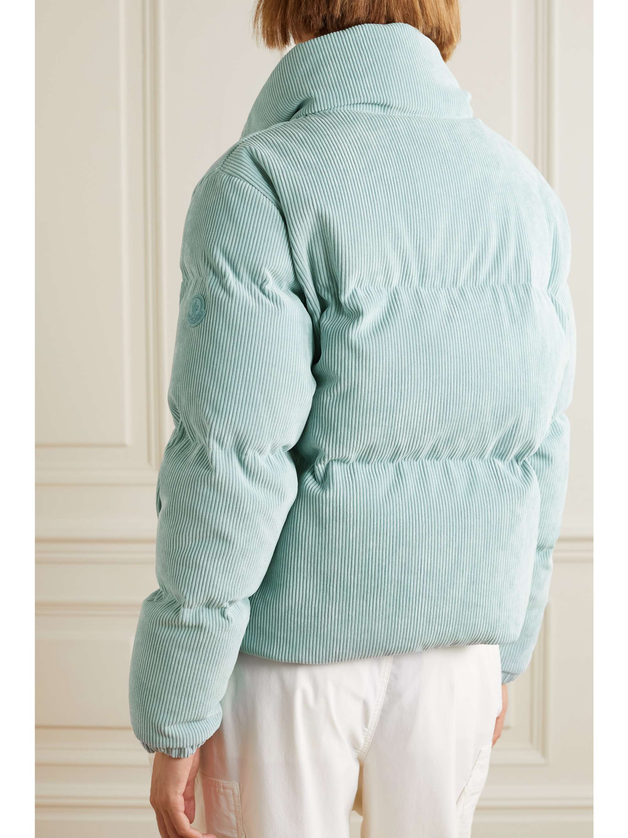 MONCLER Antre quilted corduroy down jacket