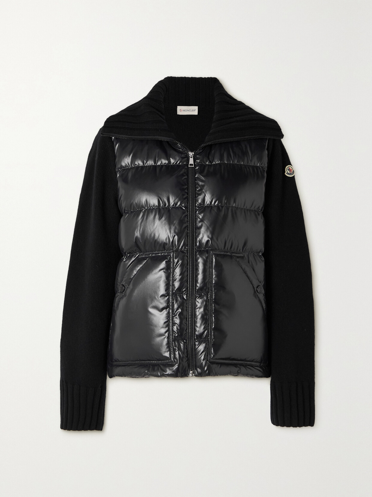 Moncler - Wool And Quilted...