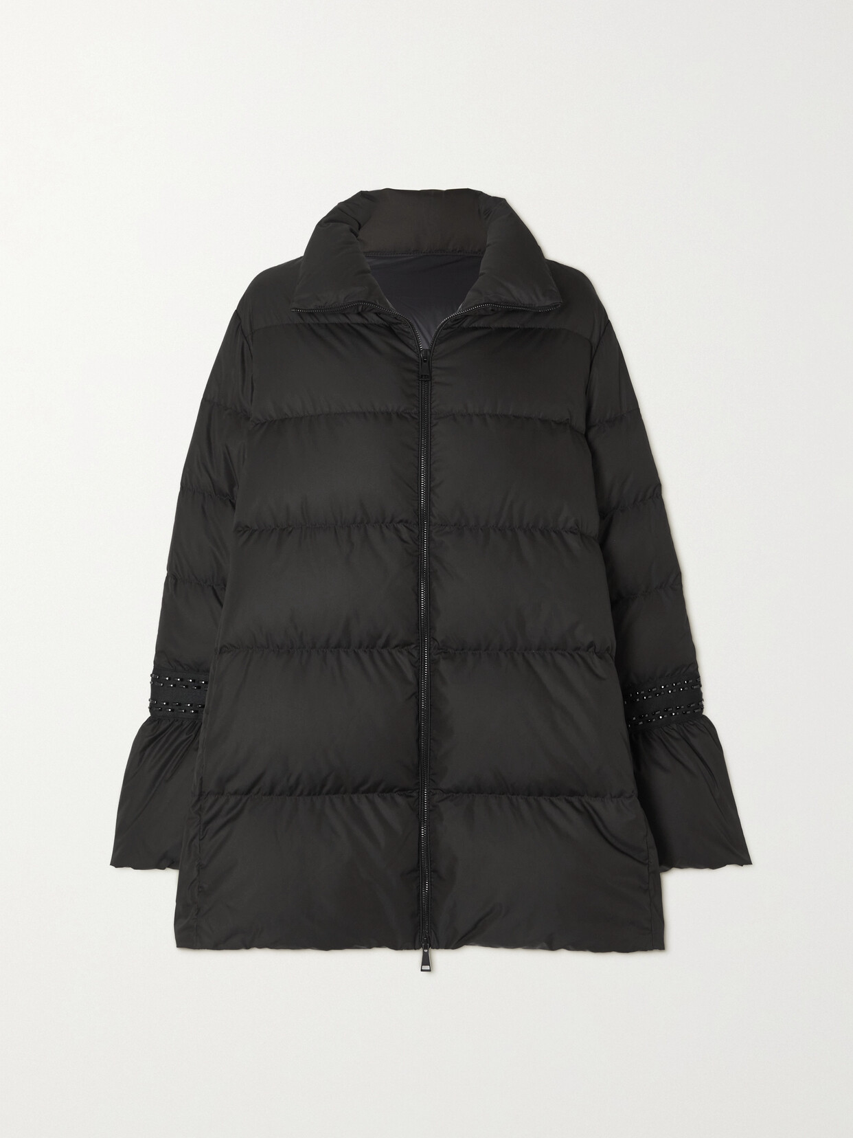 Moncler Barroude Quilted Taffeta Down Jacket In Black