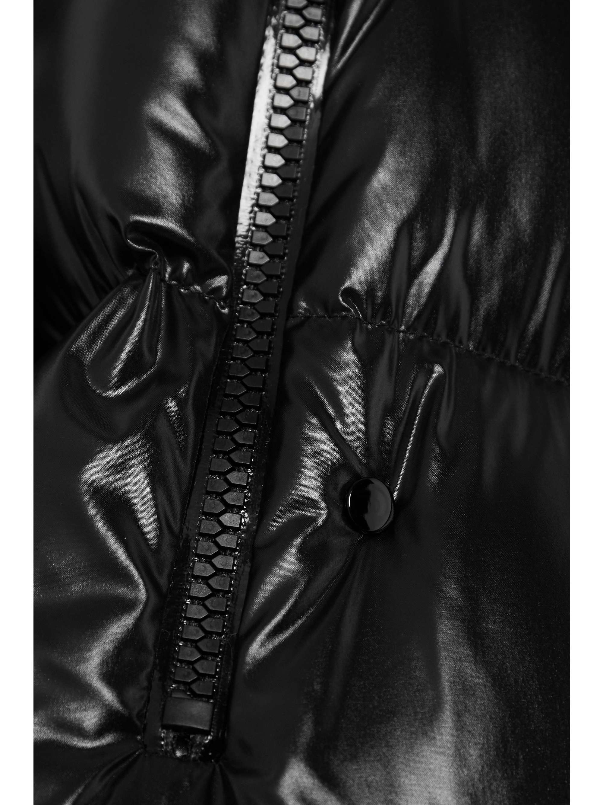 MONCLER Chanon hooded quilted coated-shell coat