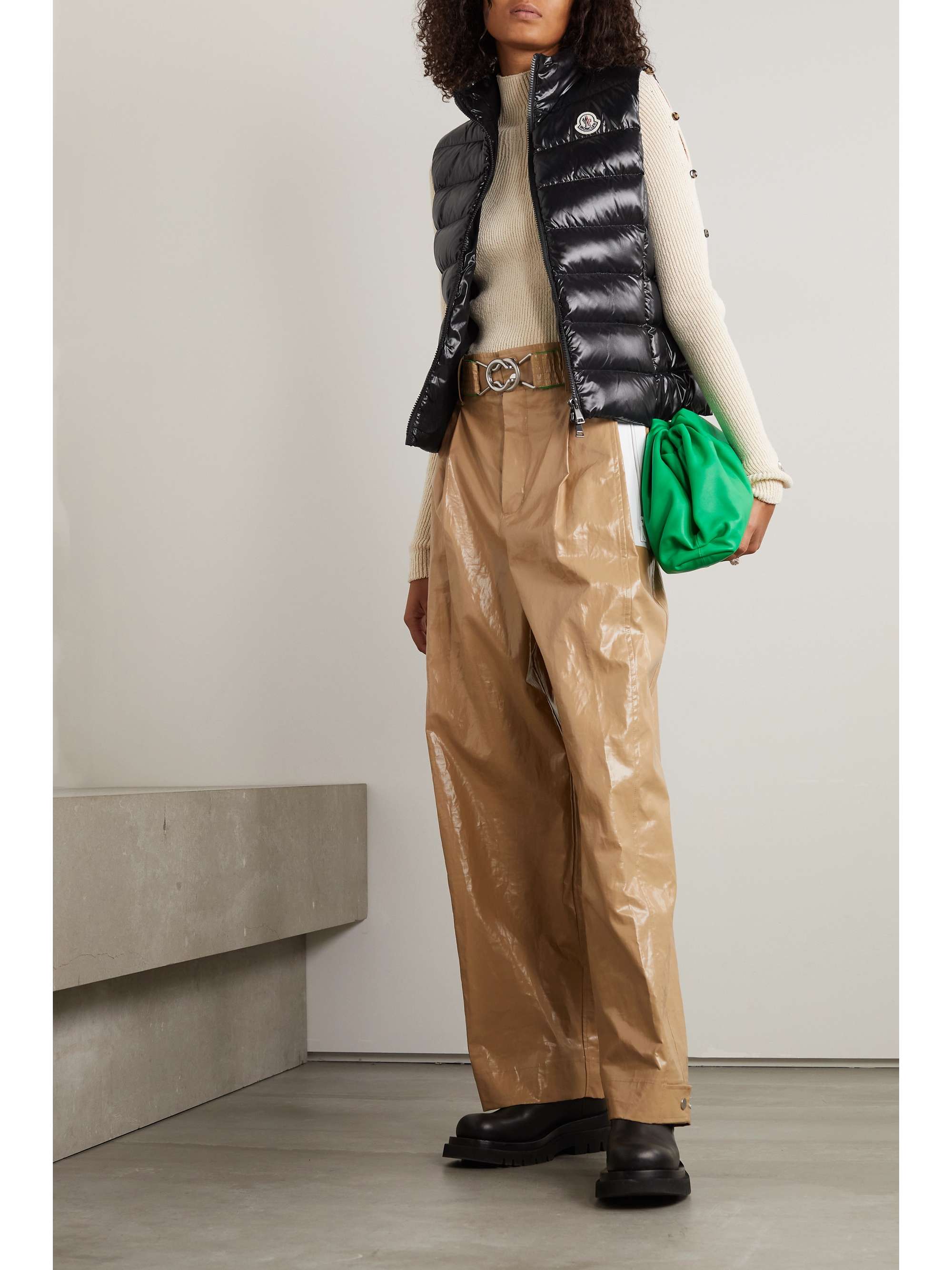 Ghany quilted shell down gilet