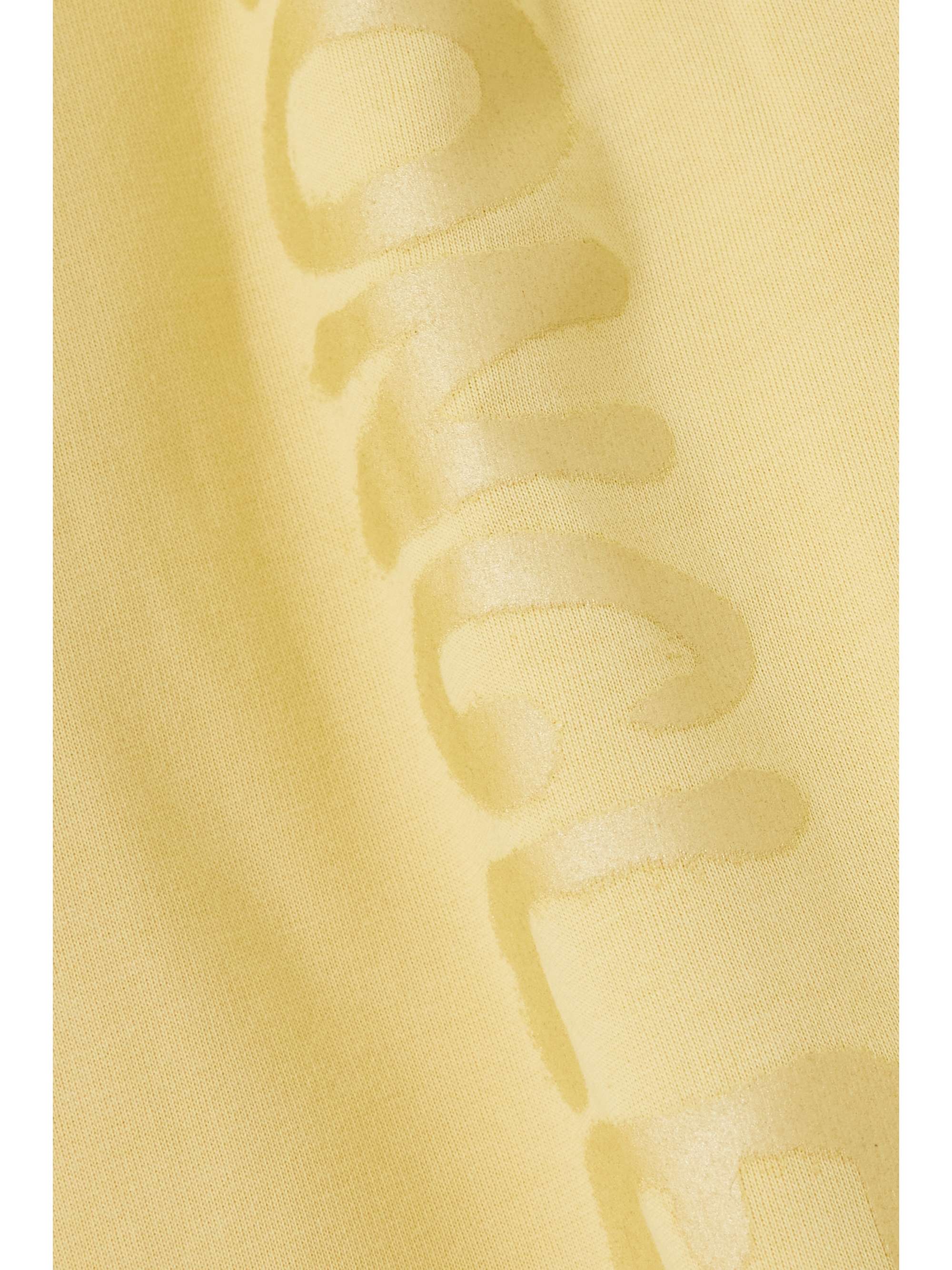 MONCLER Printed cotton-blend jersey hoodie
