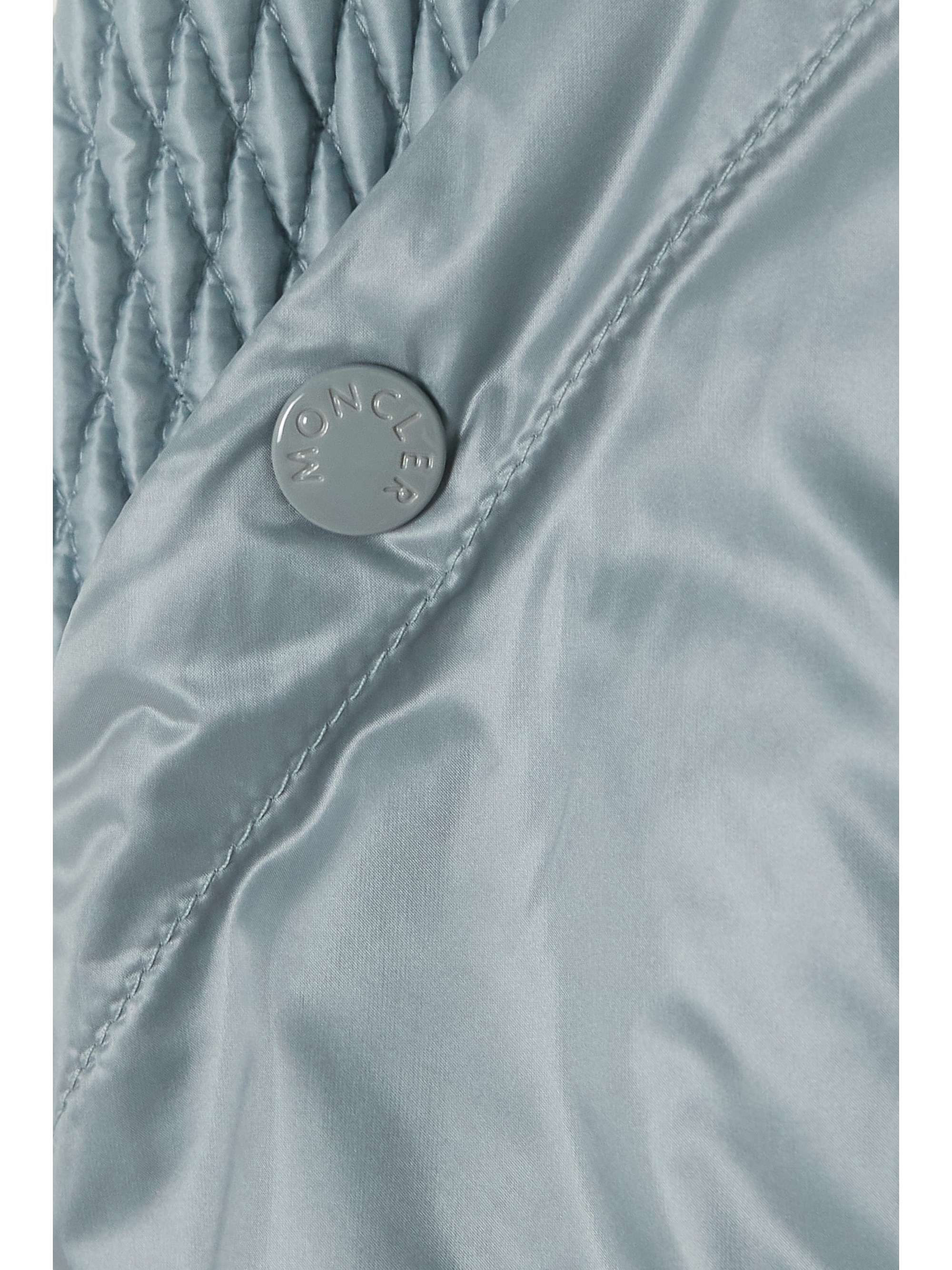 MONCLER Quilted shell mini skirt