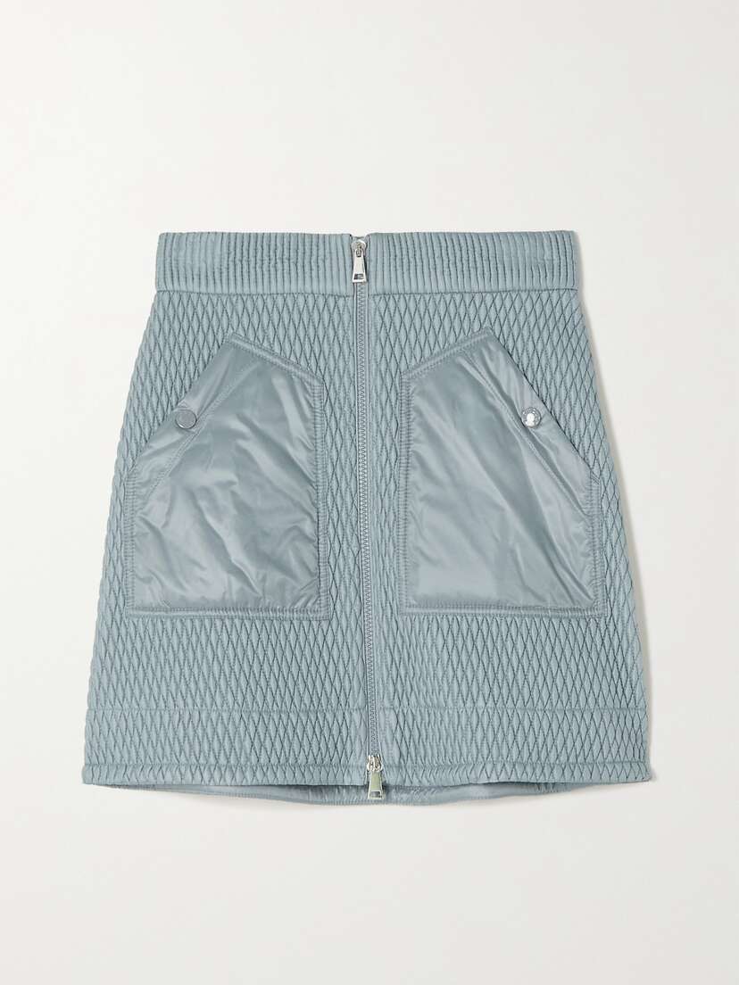 Moncler Quilted Shell Mini Skirt