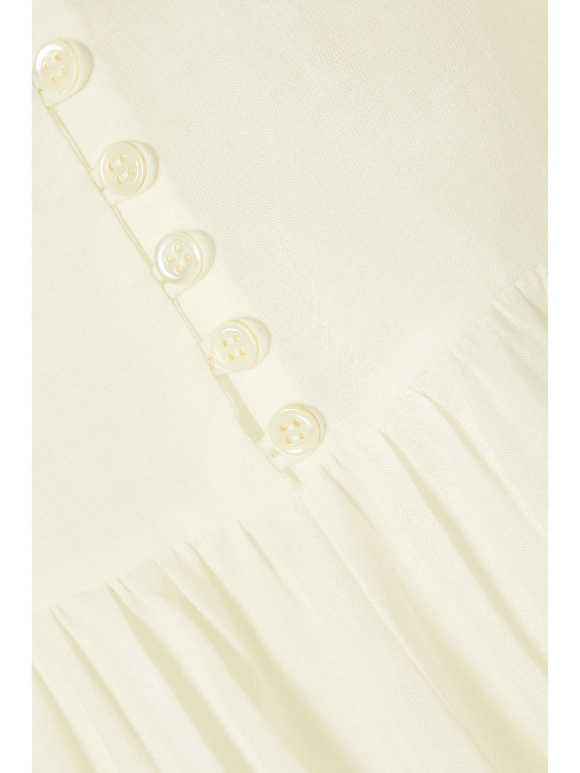 FIL DE VIE Ischia belted ramie maxi dress