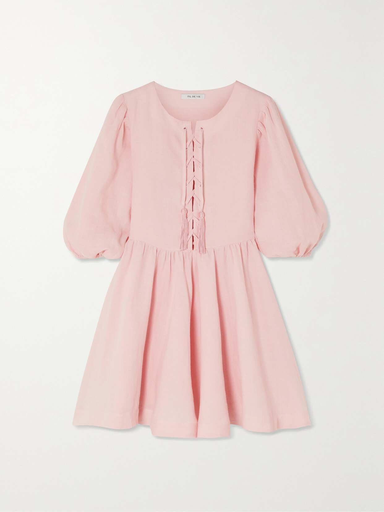 strapless open back dress AZALEA WANG PAVARTI PINK BALLET PUMP – AKIRA
