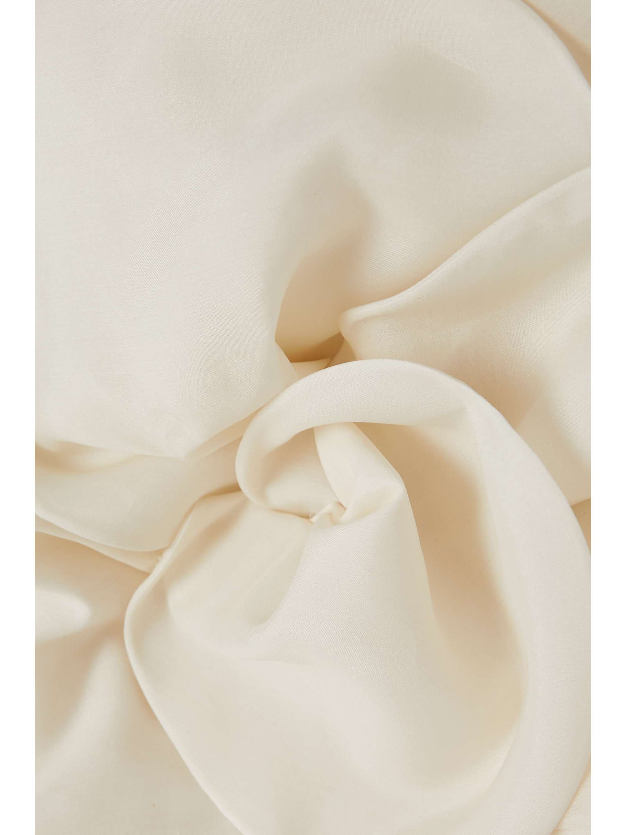MAGDA BUTRYM Minikleid aus Seidenorganza und Satin mit Verzierung
