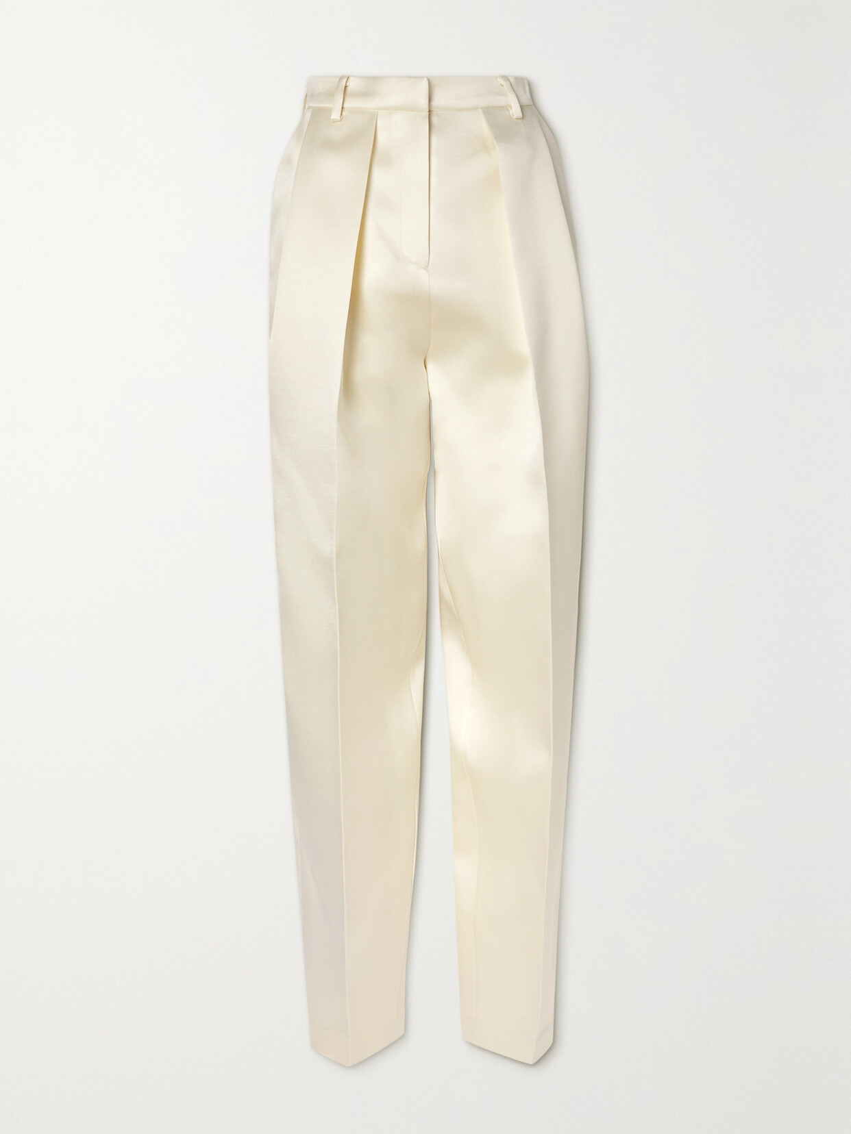 Magda Butrym Wool Tapered Pants - White