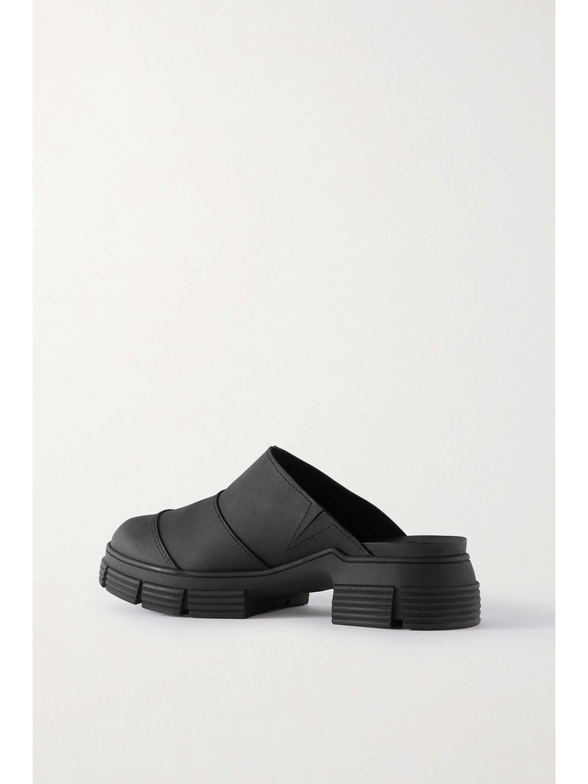 GANNI City recycled rubber mules