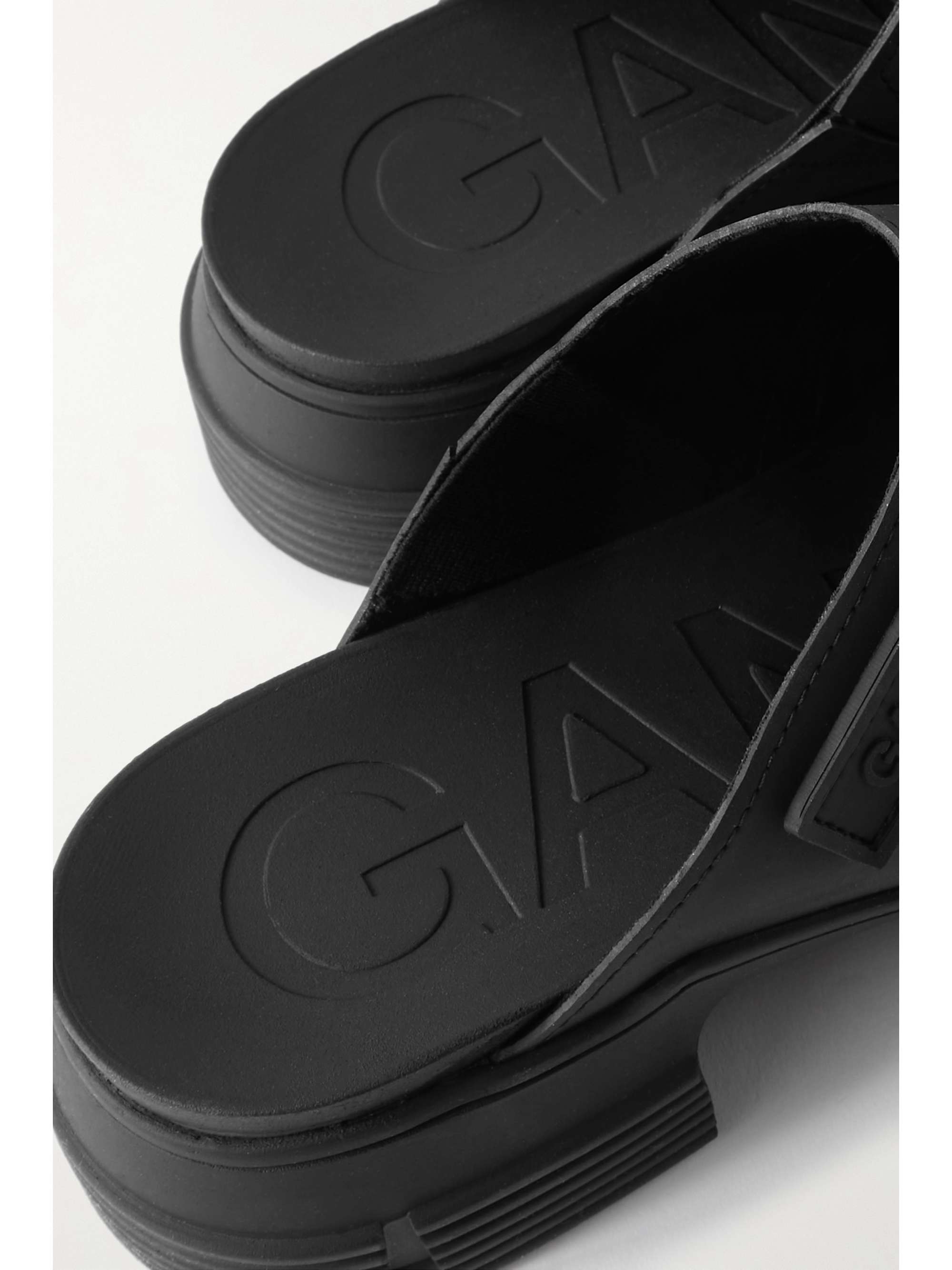 GANNI City recycled rubber mules