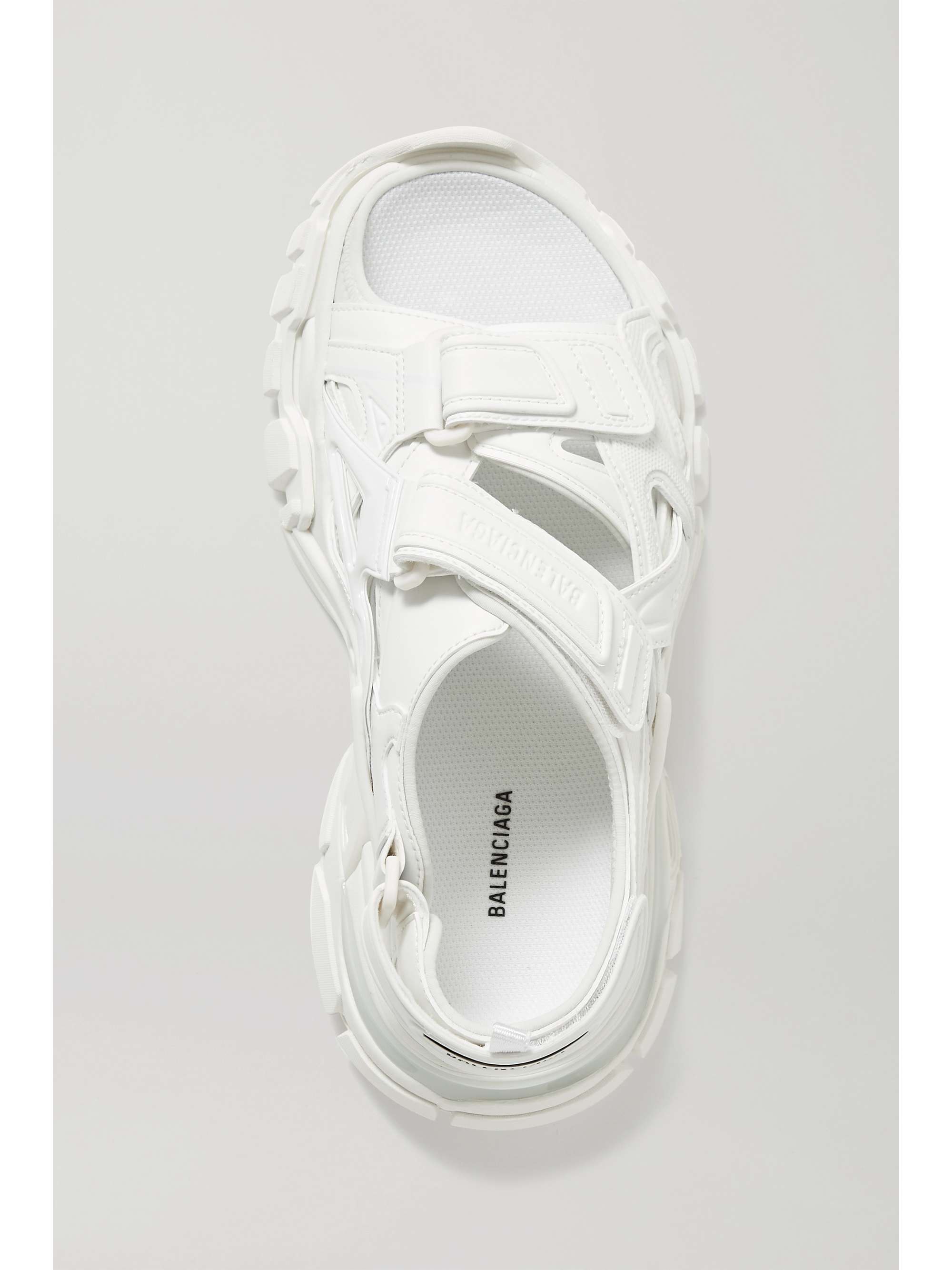 rubber sandals with straps