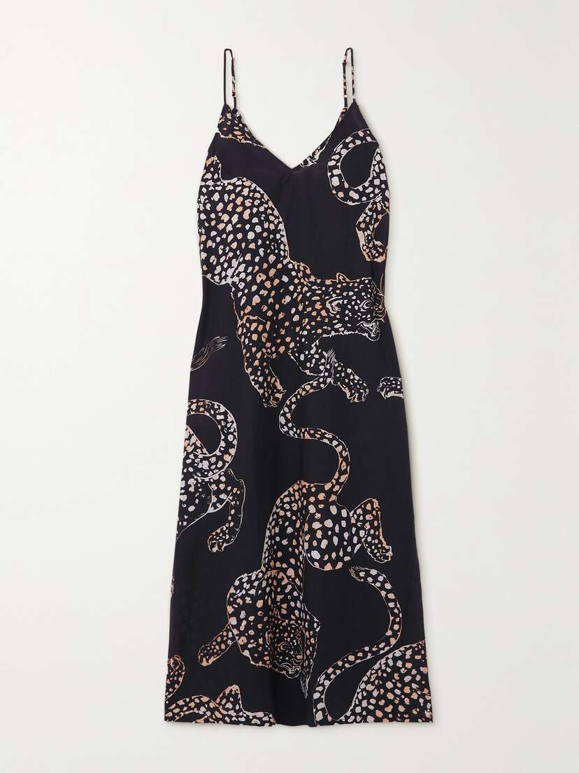 Desmond & Dempsey + Net Sustain Jag Printed Organic Cotton-voile Nightdress - x large