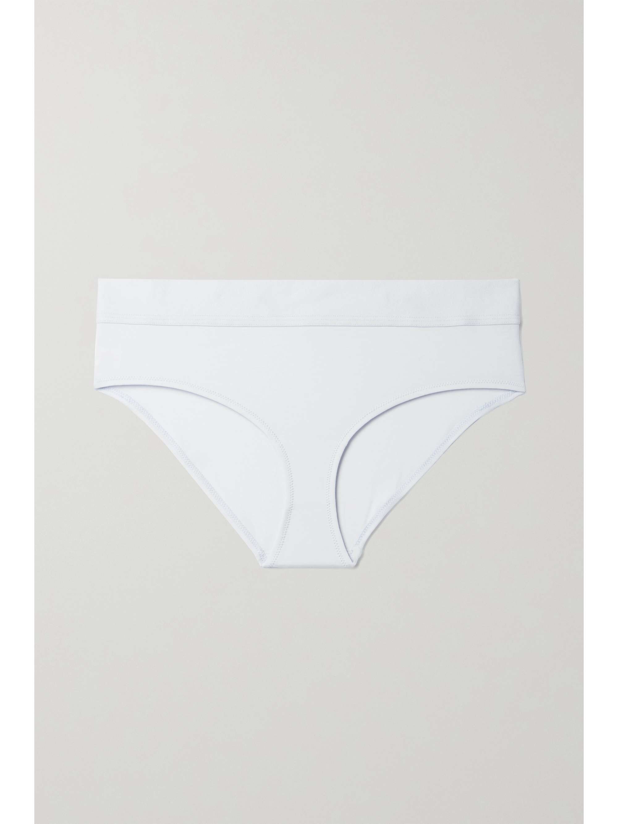 SKIN + NET SUSTAIN Hadlee stretch-organic Pima cotton briefs
