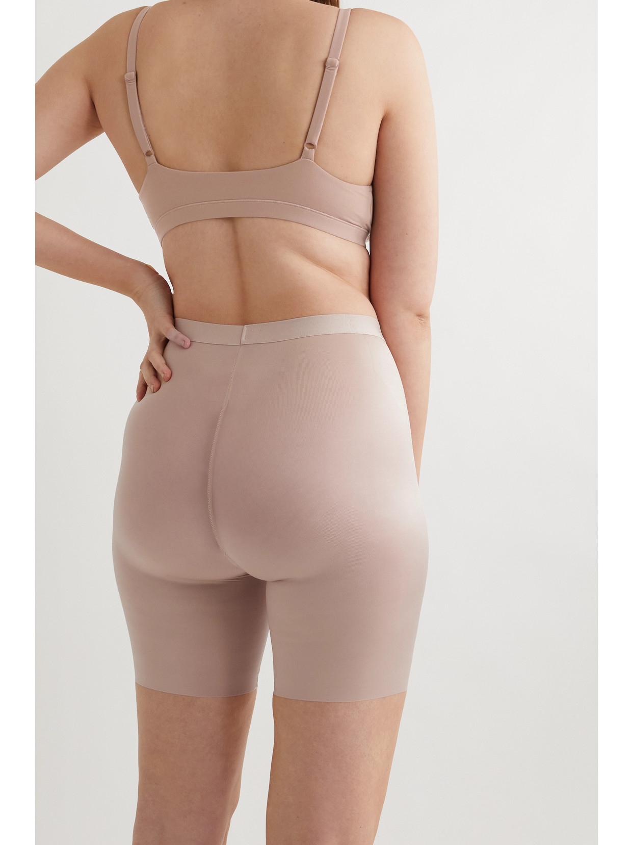 Shop Spanx Thinstincts 2.0 Shorts In Neutral