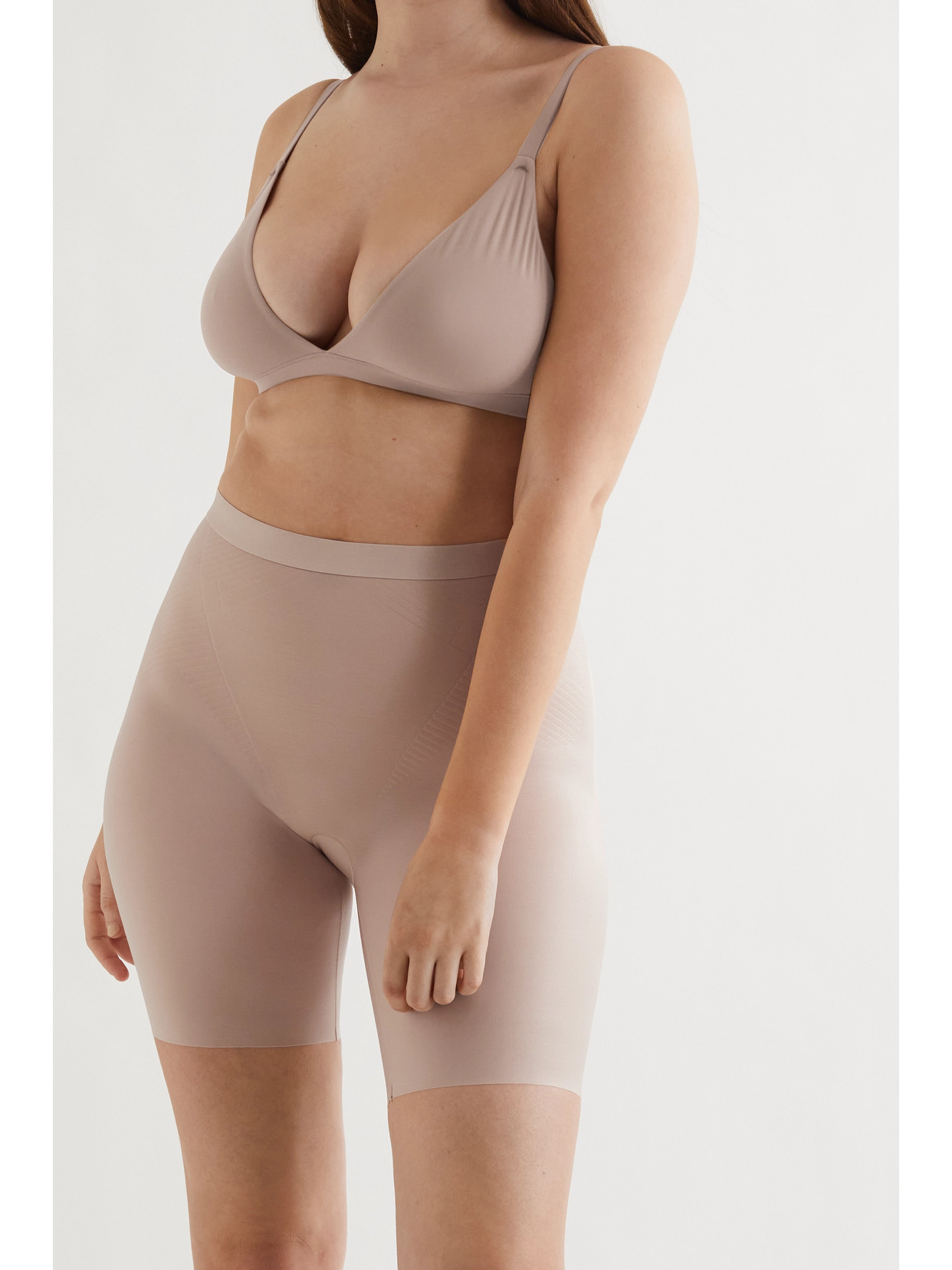 Shop Spanx Thinstincts 2.0 Shorts In Neutral