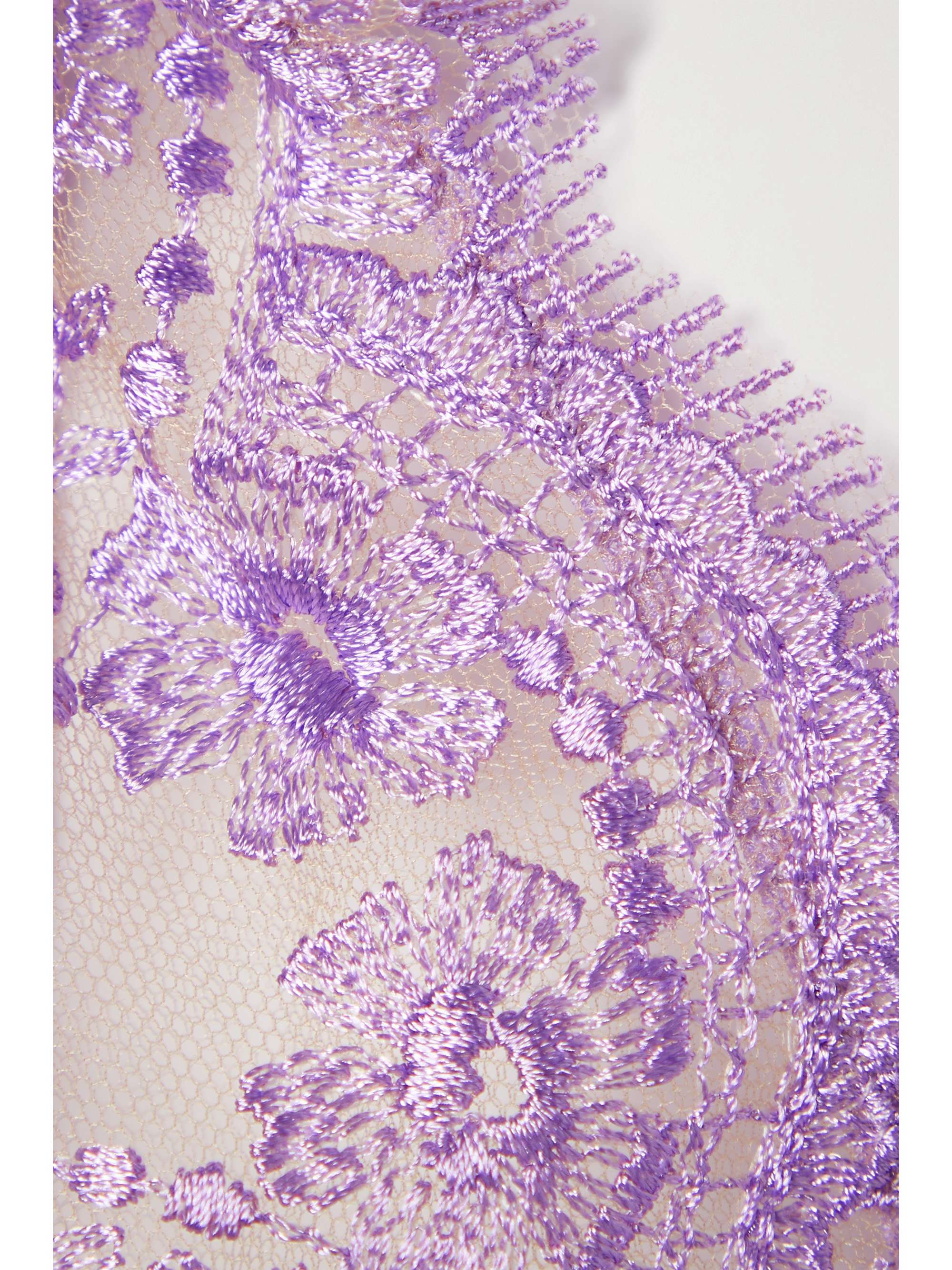 Lingerie net Lilac tulle fabric T00208 Lilac elastic tulle fabric Elastic net fabric Lilac tulle Lingerie net fabric