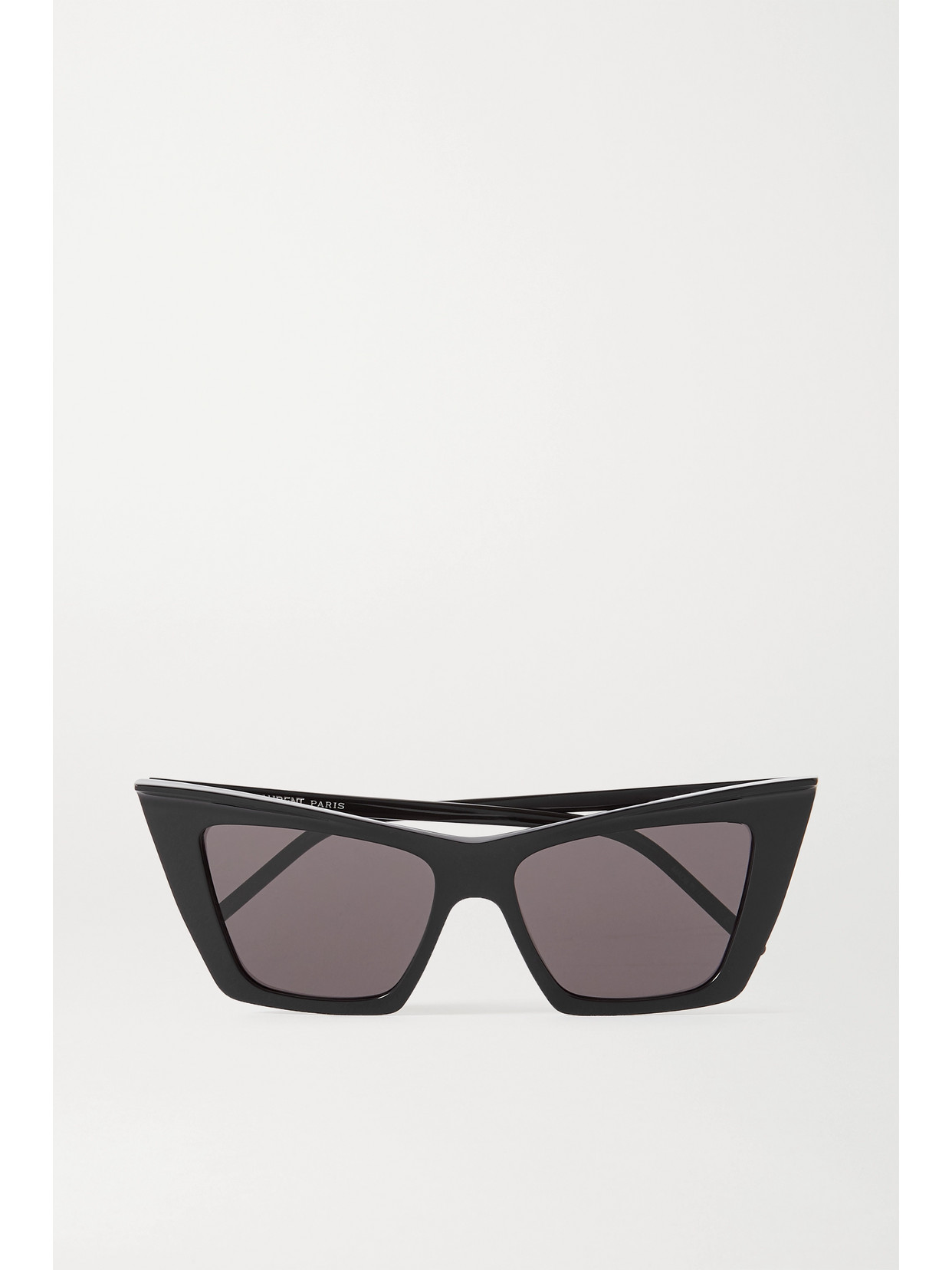 SAINT LAURENT CAT-EYE ACETATE SUNGLASSES