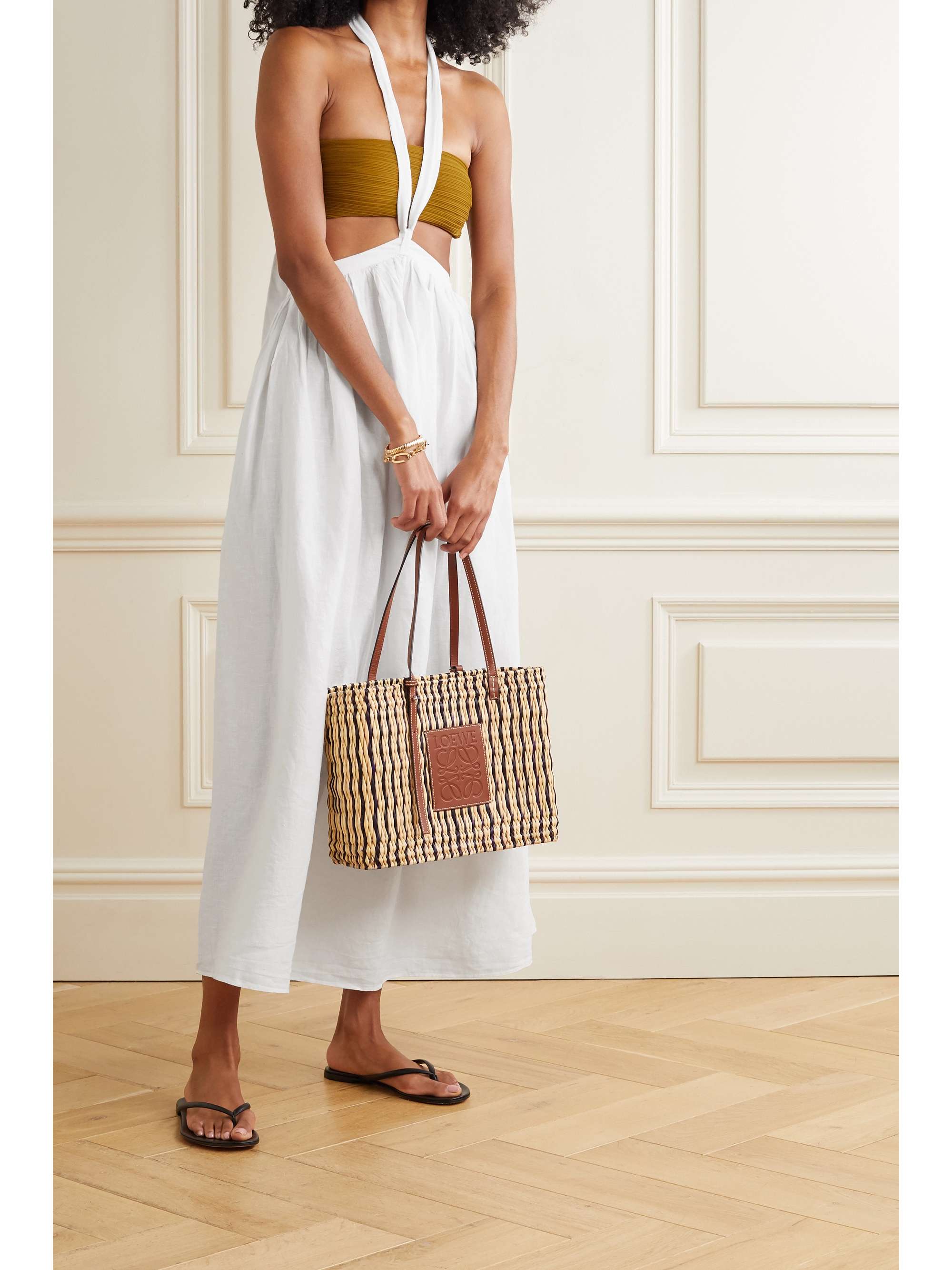 White Graziella convertible linen maxi skirt | MARA HOFFMAN | NET-A-PORTER