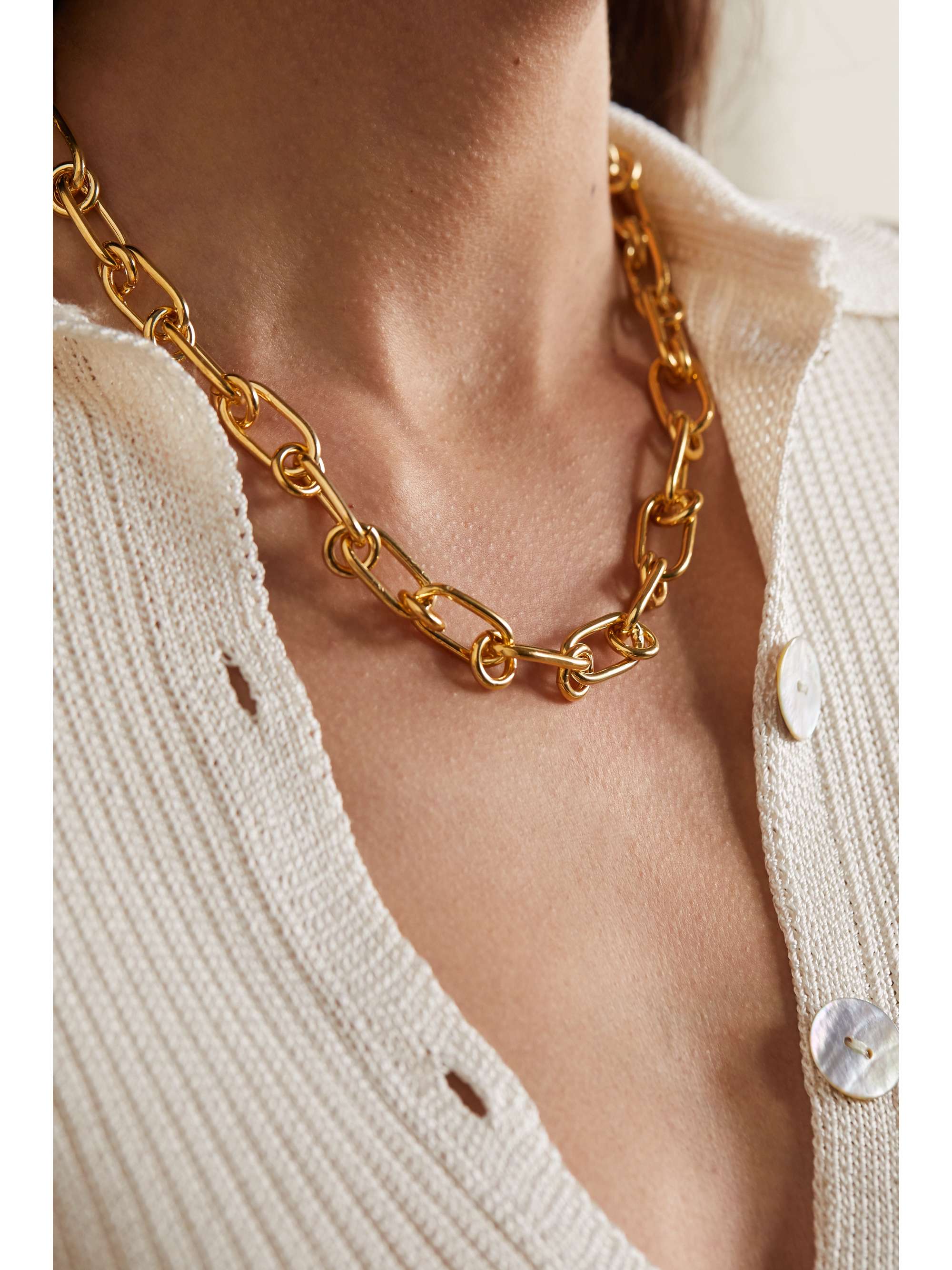 LOREN STEWART Gold necklace