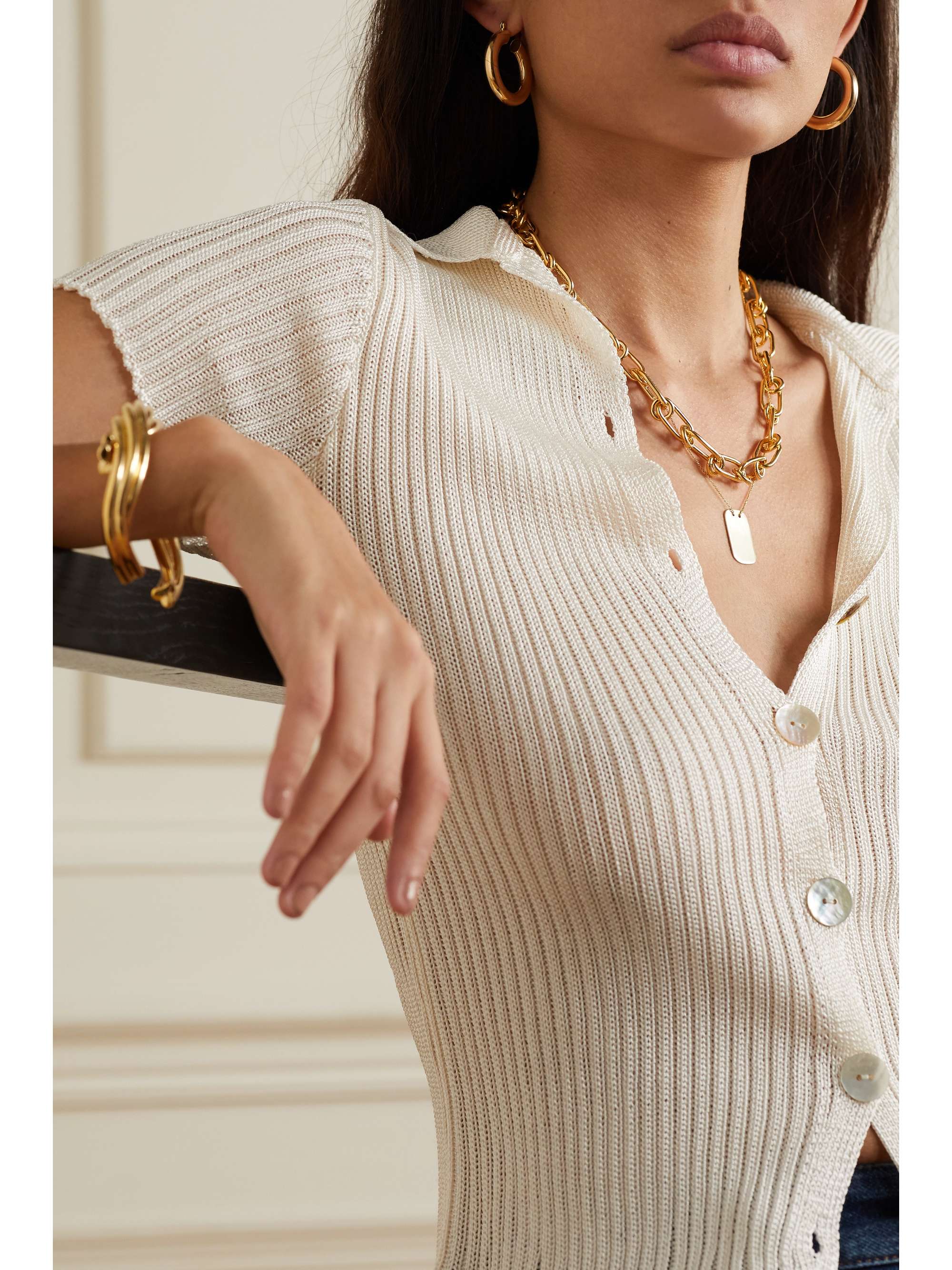 LOREN STEWART Gold necklace
