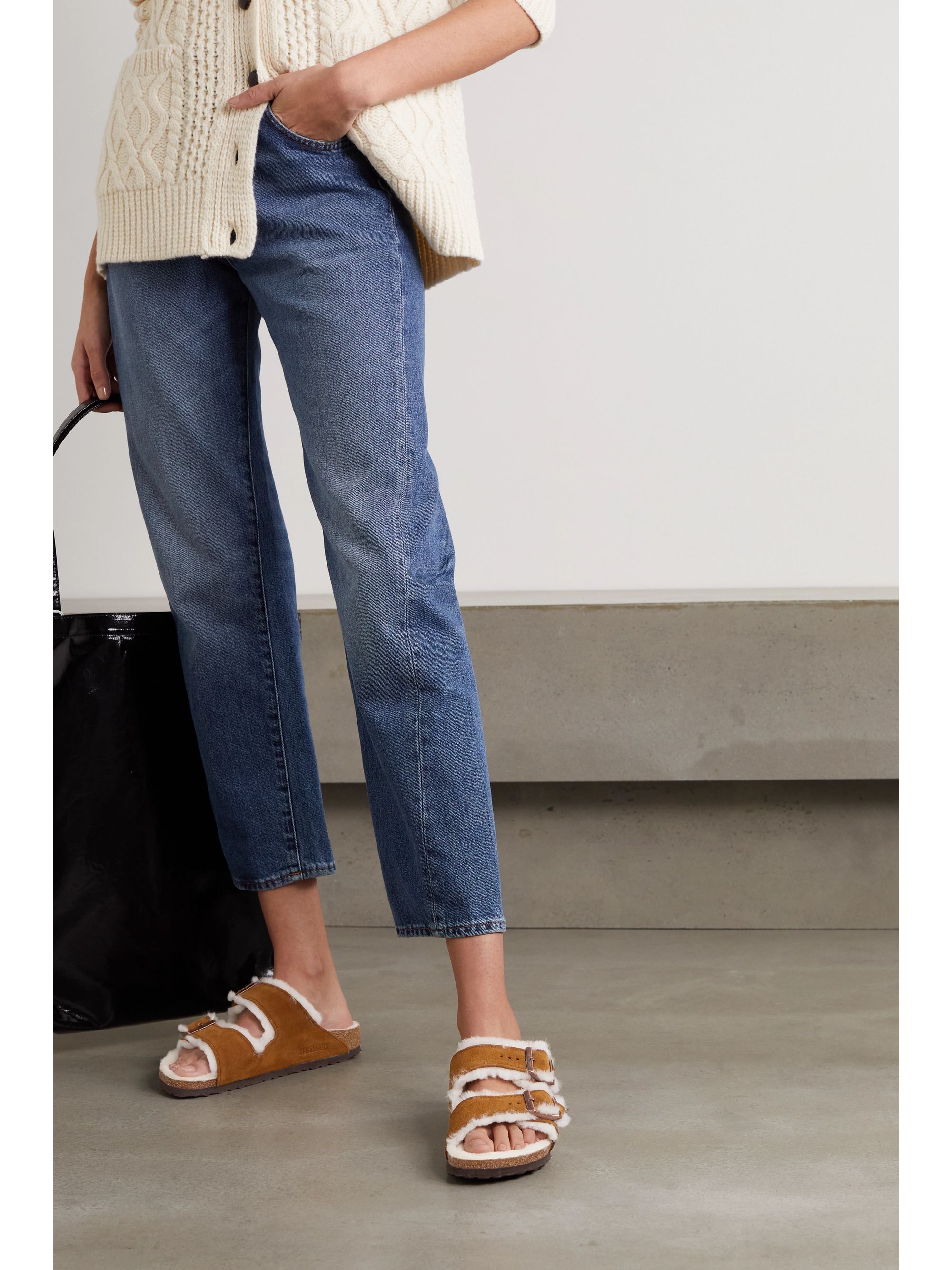 arizona shearling birkenstocks