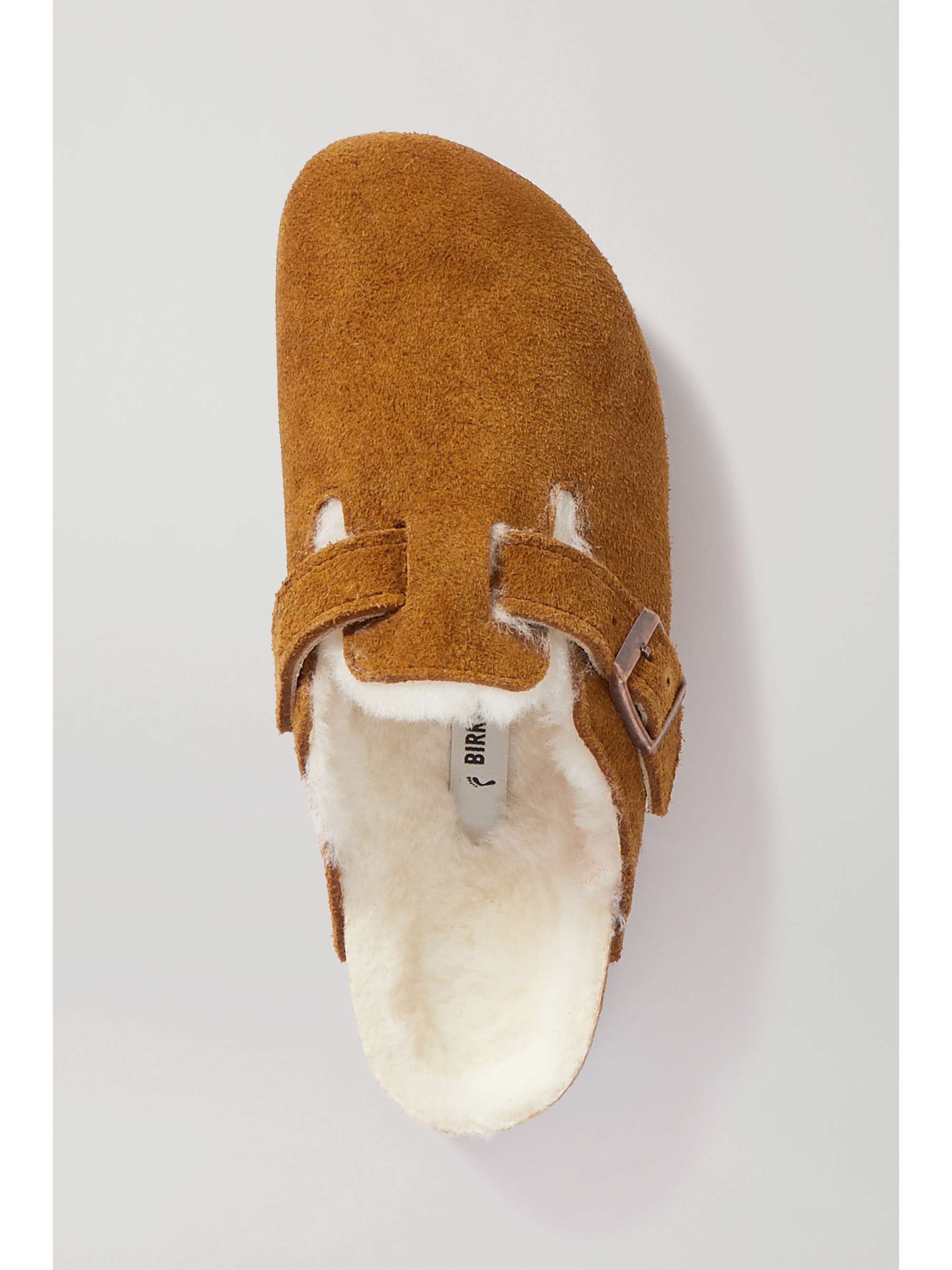 BIRKENSTOCK Sabot in camoscio Boston