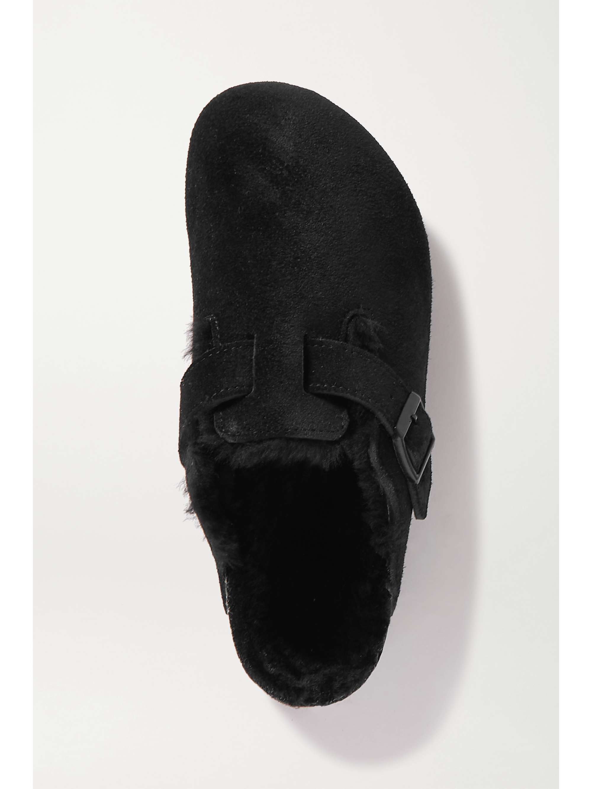 BIRKENSTOCK Boston suede clogs
