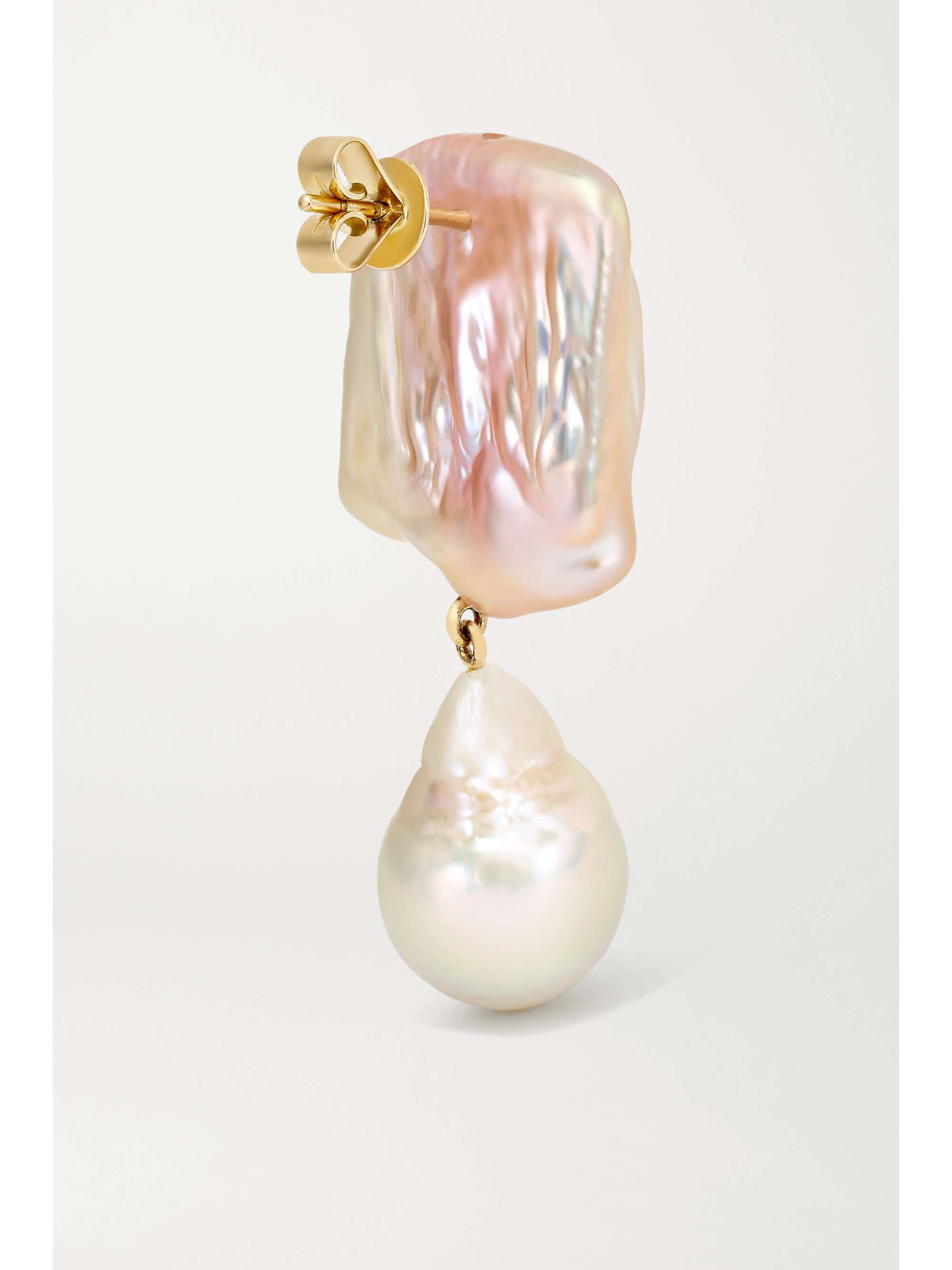 SOPHIE BILLE BRAHE Piet 14-karat gold pearl earring
