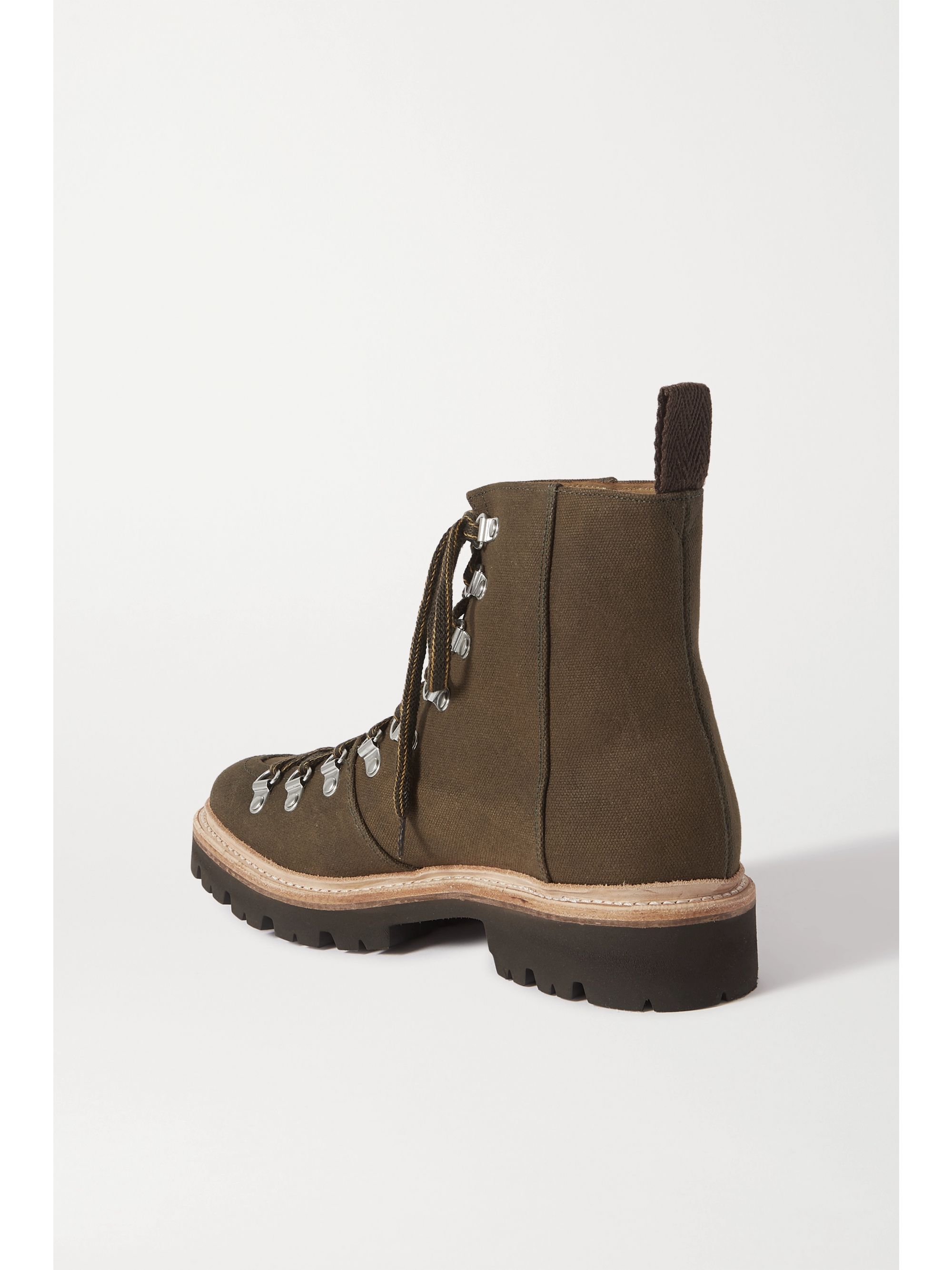 grenson canvas boots
