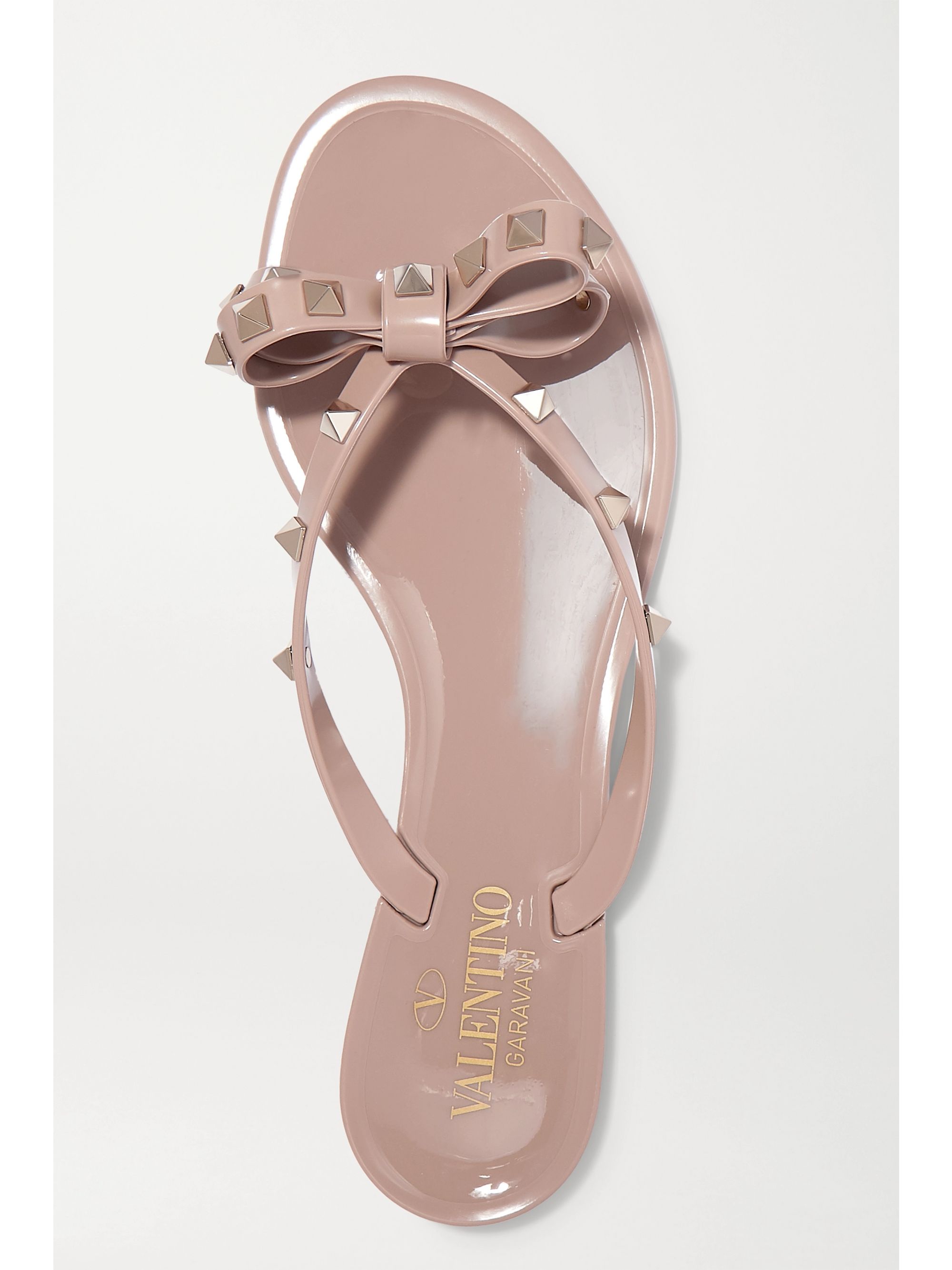 Valentino rubber flip flops Clearance