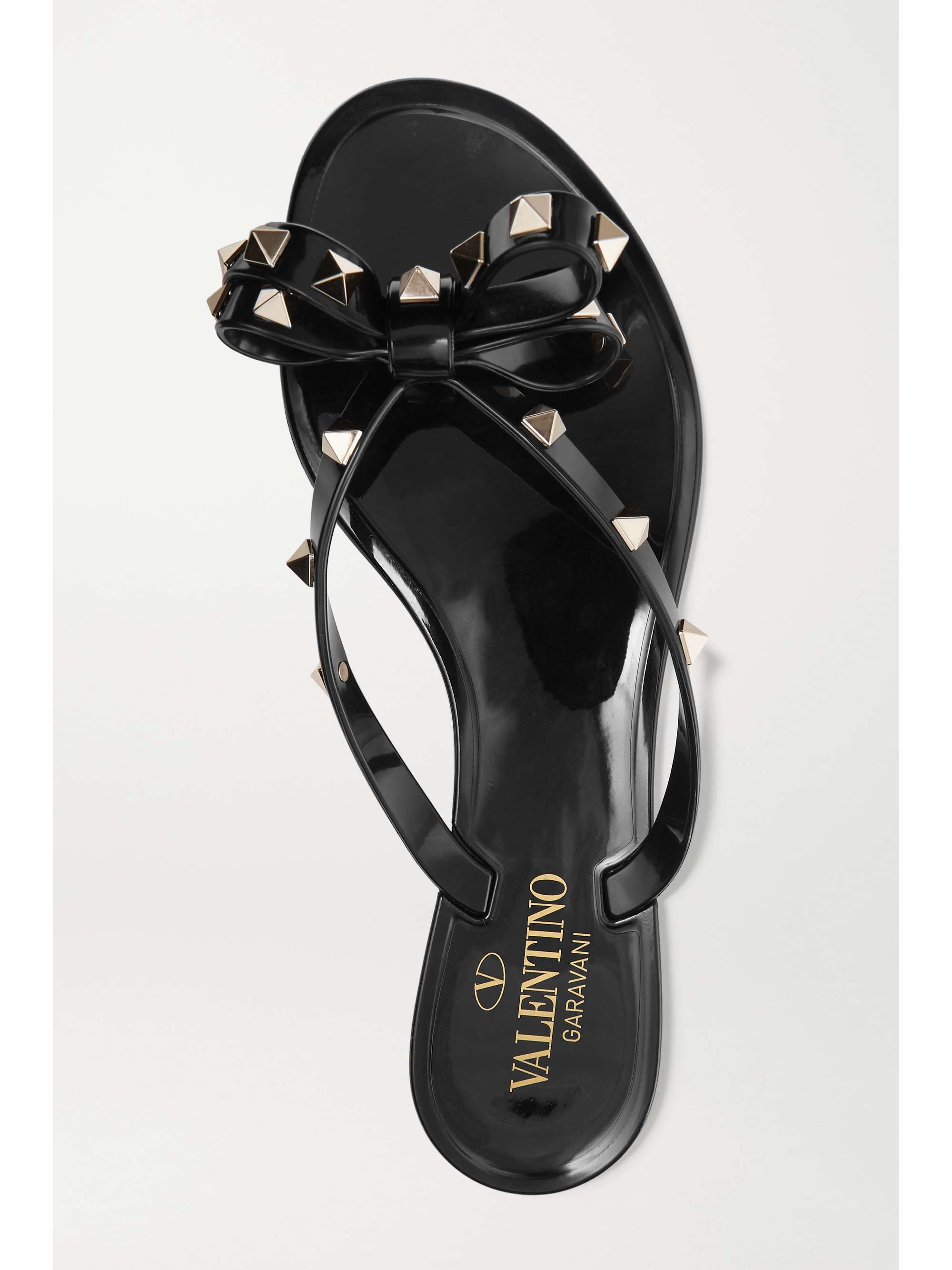 valentino rockstud flip flops