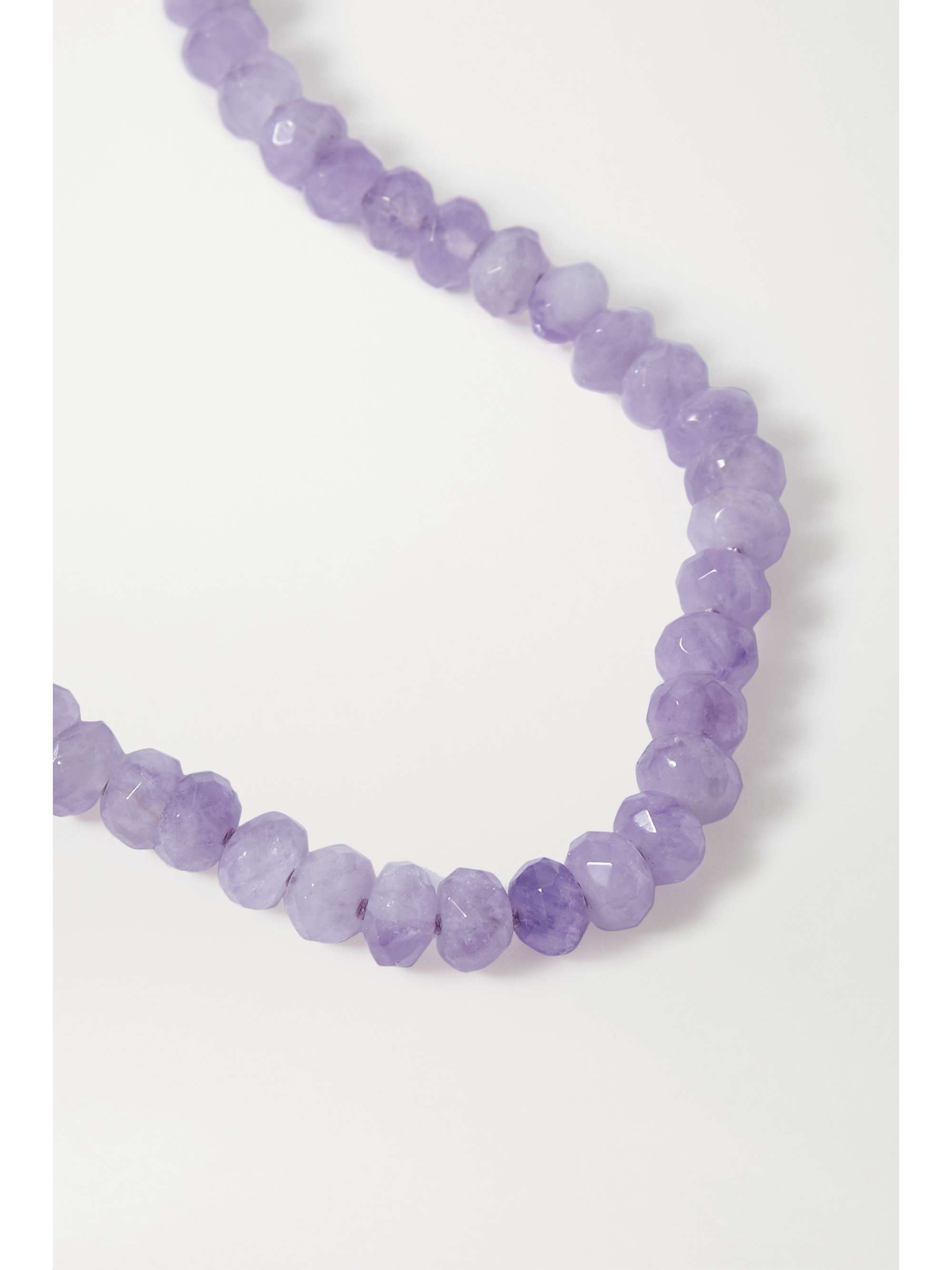 JIA JIA Gold amethyst necklace