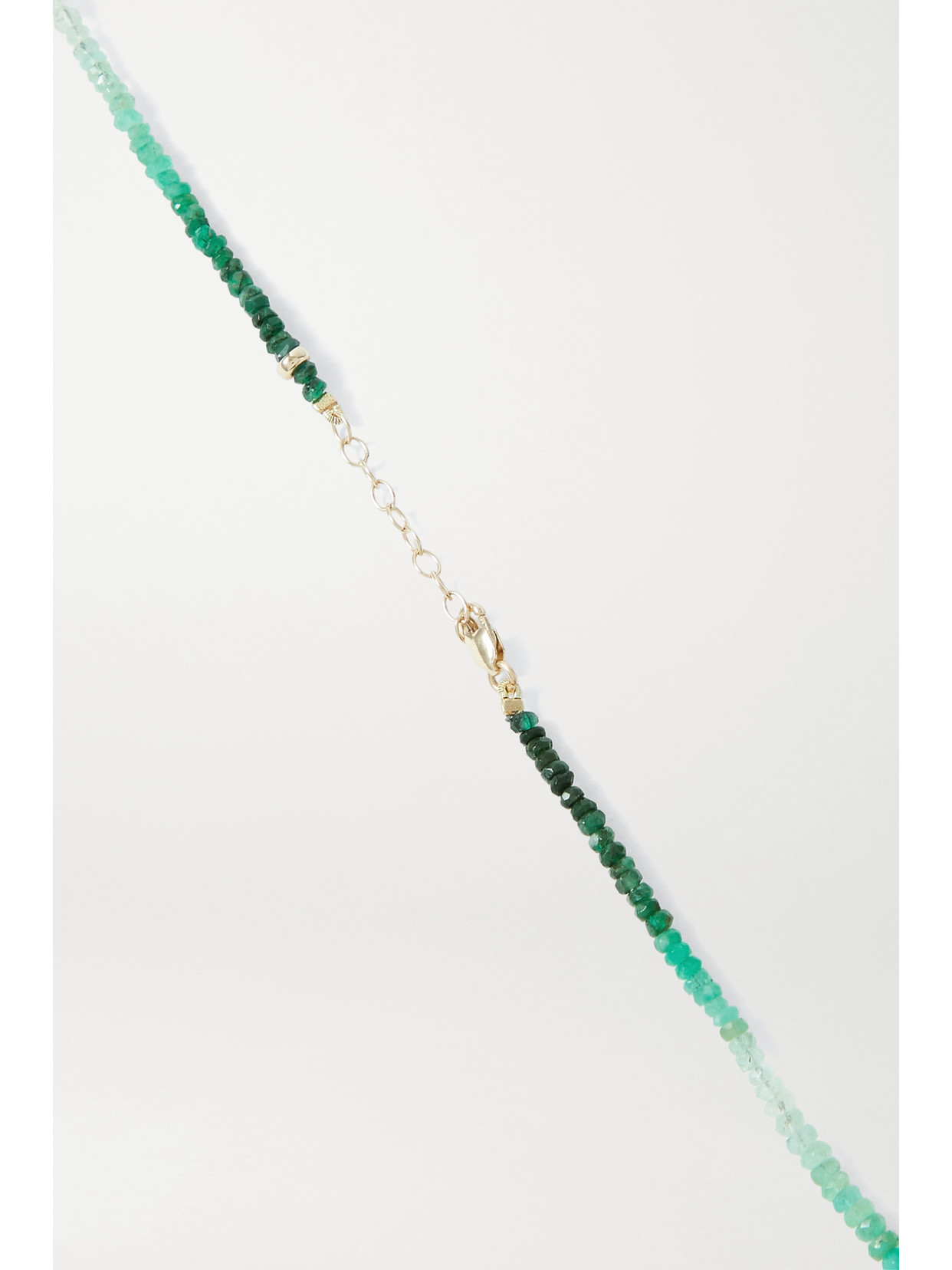 JIA JIA GOLD EMERALD NECKLACE