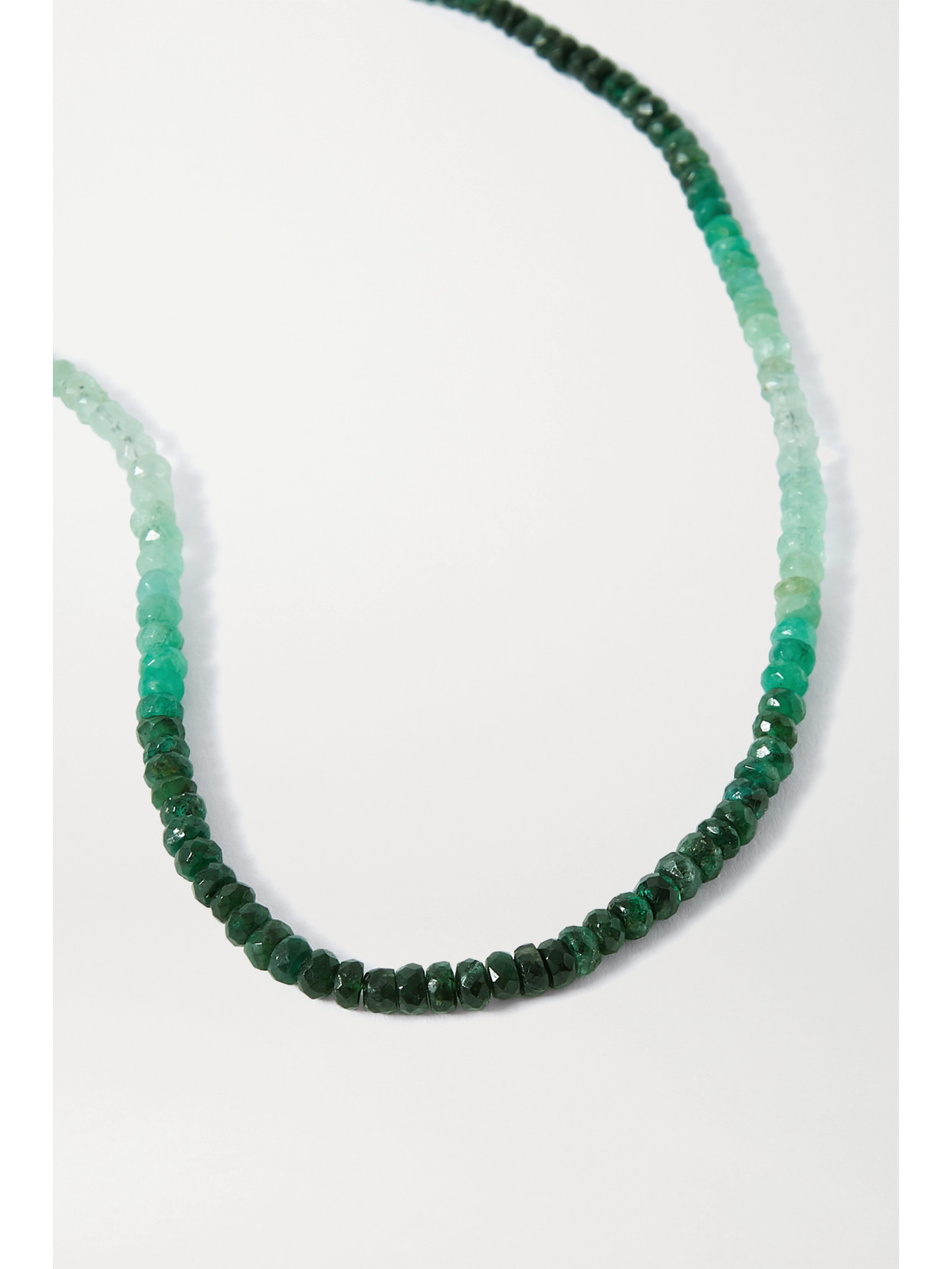 JIA JIA GOLD EMERALD NECKLACE