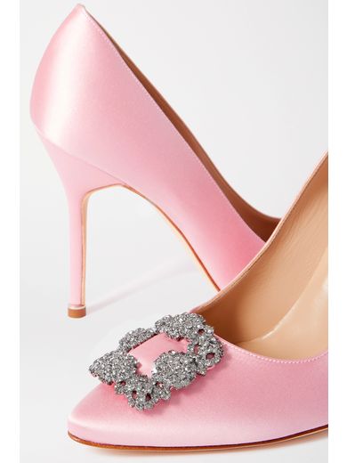 hangisi 90 satin pumps