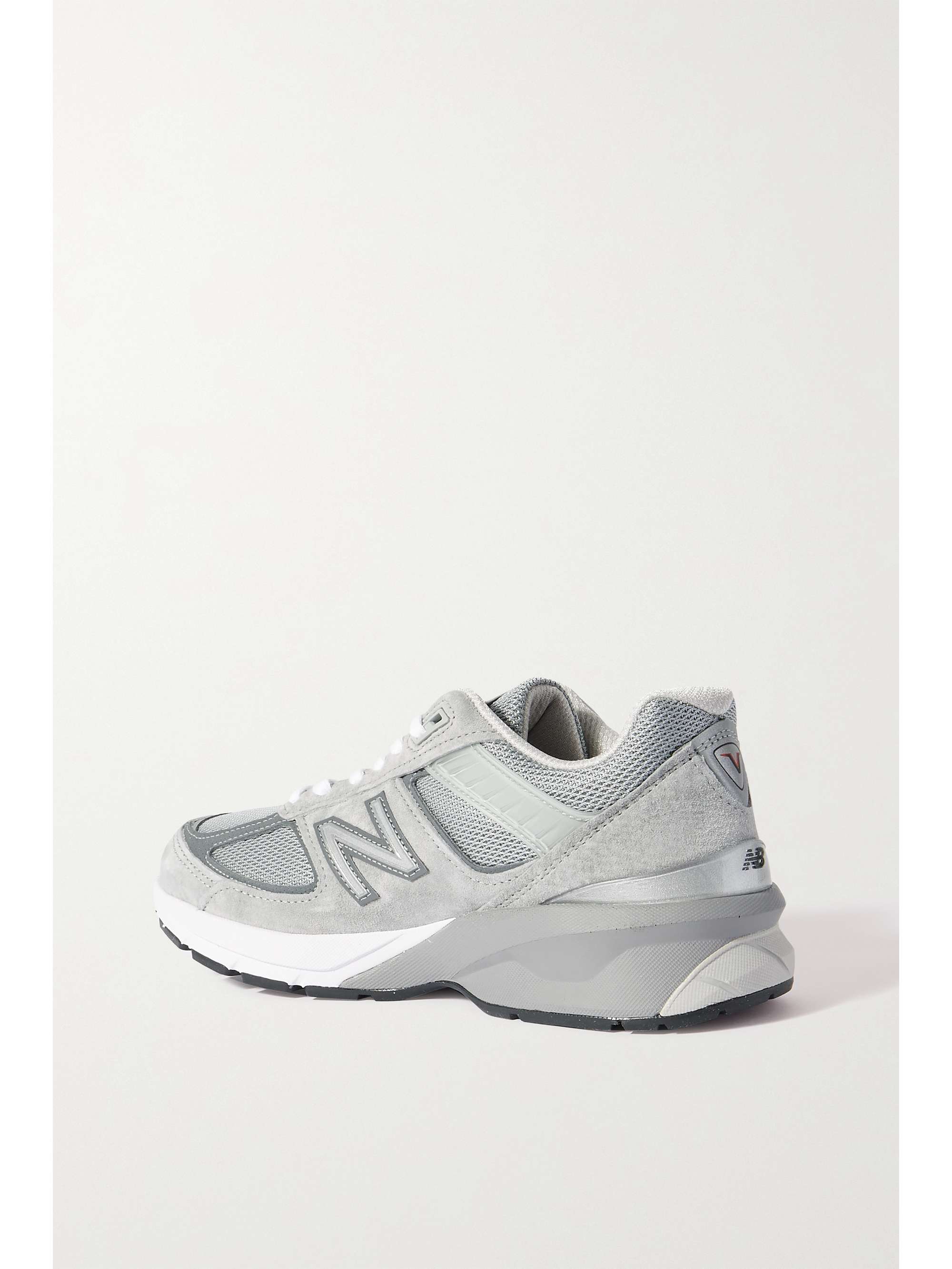 NEW BALANCE 990v5 suede and mesh sneakers