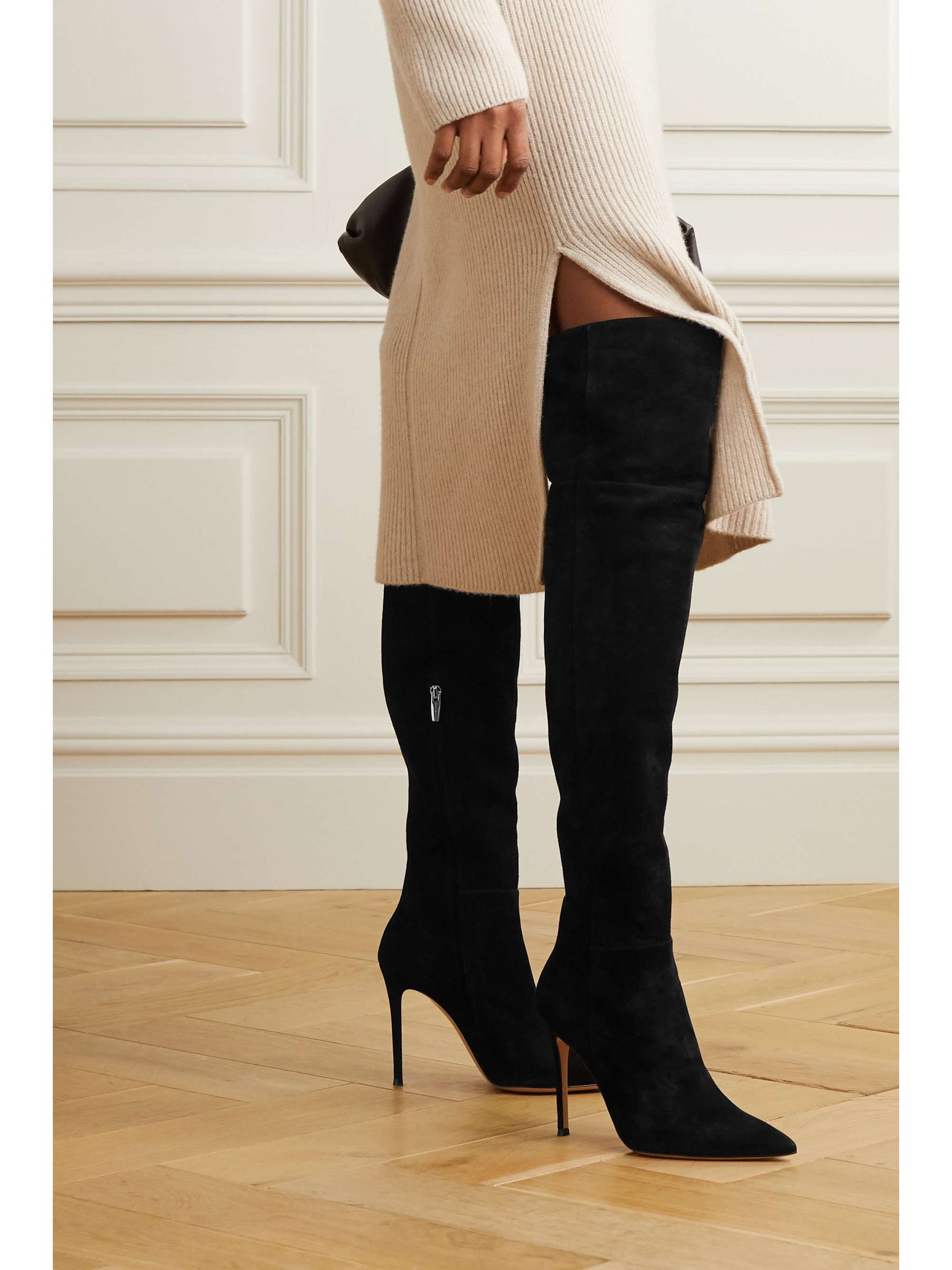 ROSSI 105 suede over-the-knee boots | NET-A-PORTER