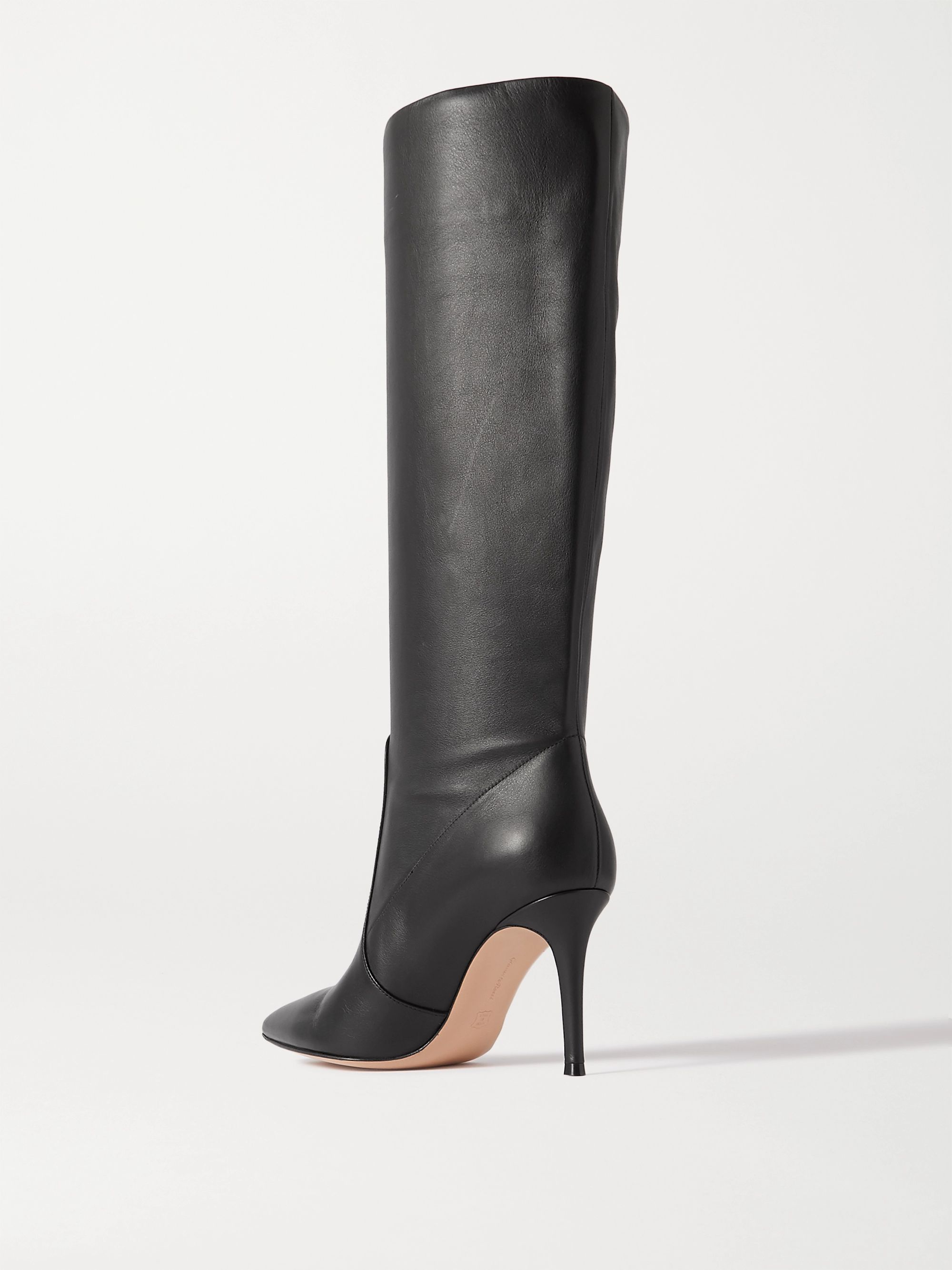 gianvito rossi 85mm leather knee boots