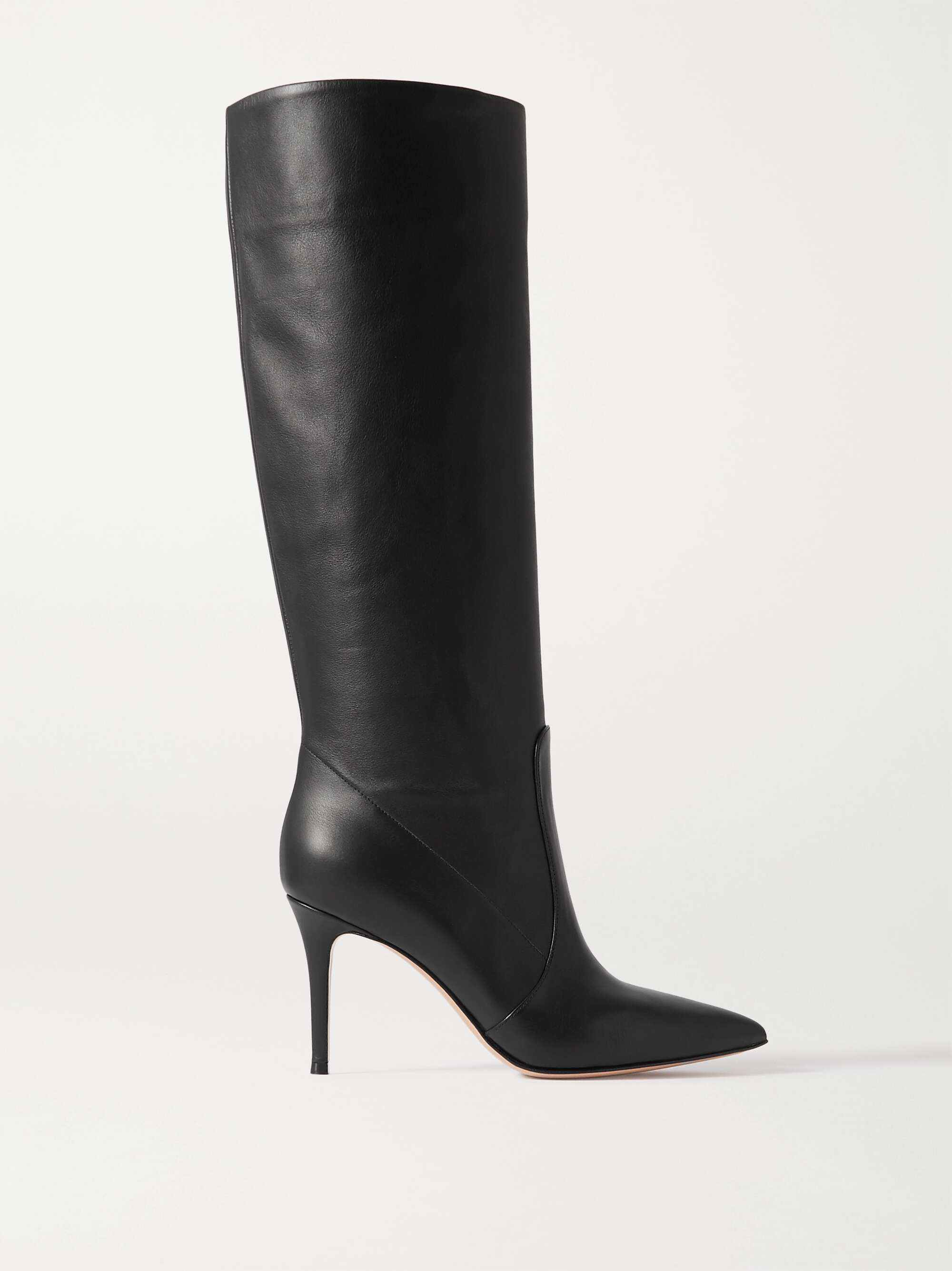 GIANVITO ROSSI 85 leather knee boots | NET-A-PORTER GIANVITO ROSSI 85 leather knee boots | NET-A-PORTER