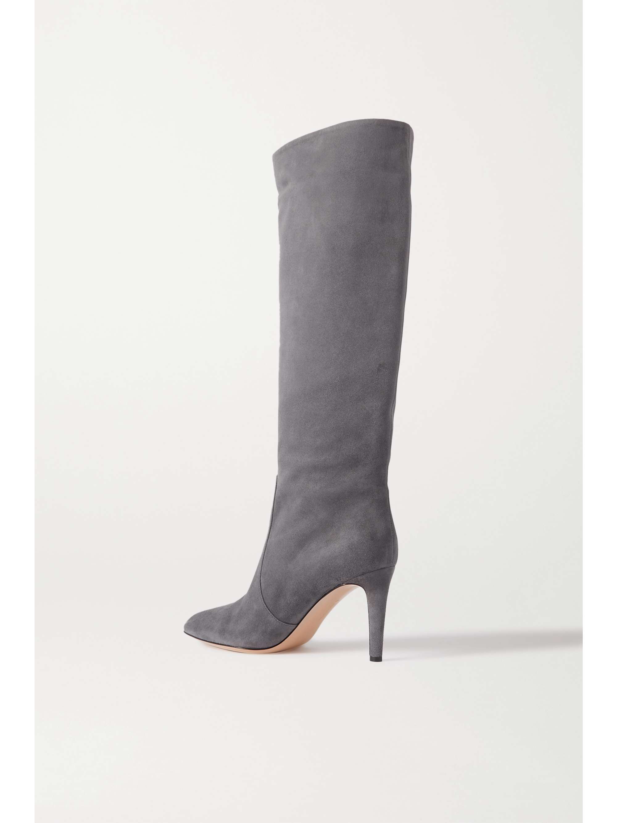GIANVITO ROSSI 85 suede knee boots