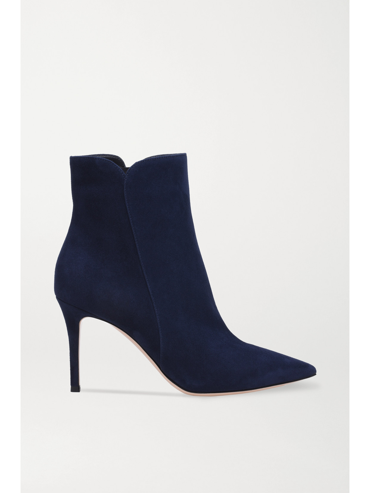 GIANVITO ROSSI LEVY 85 SUEDE ANKLE BOOTS