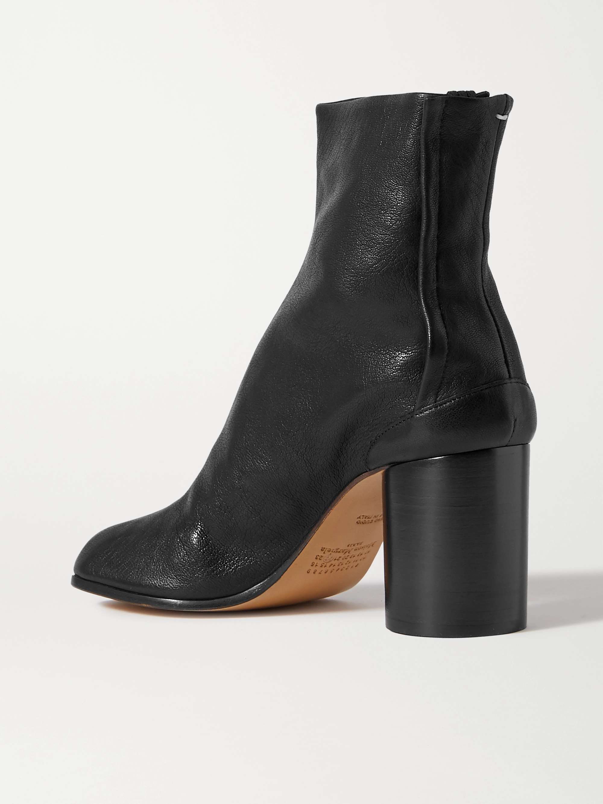MAISON MARGIELA Tabi split-toe leather ankle boots